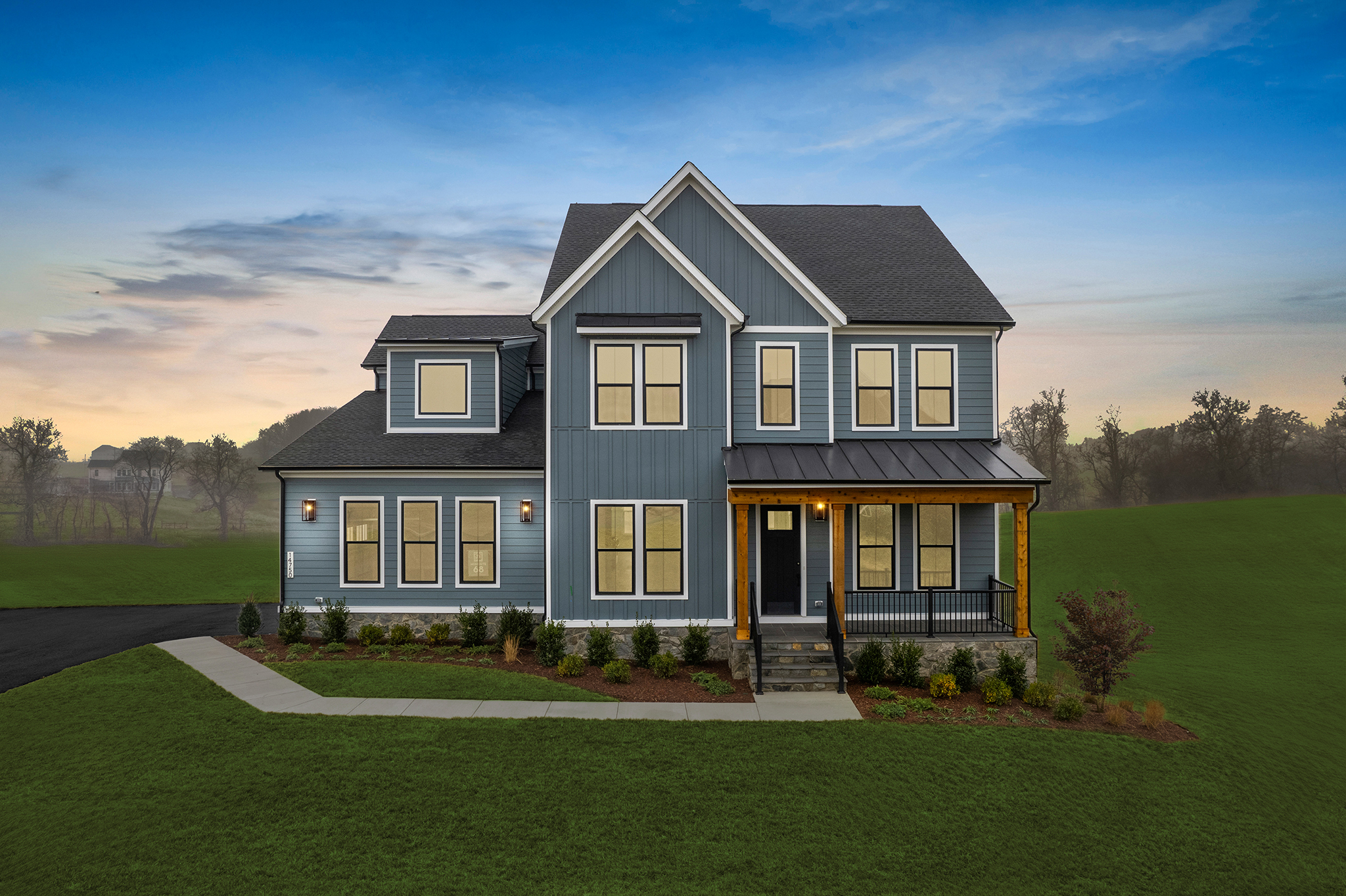 Belmont II, Single Family Home, Glenmore Farm, Located in Purcellville, Virginia