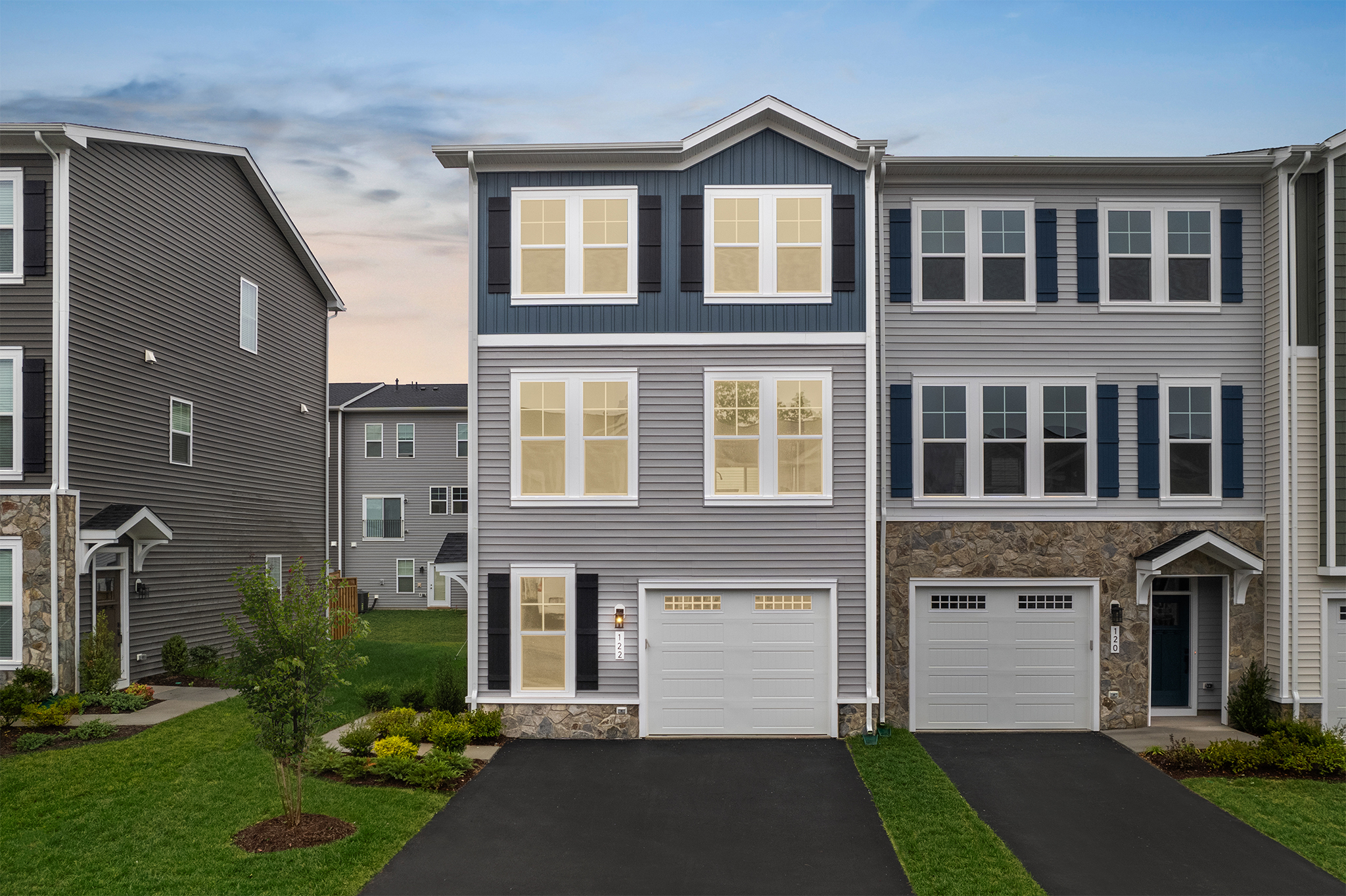 Nicholson - Homesite 46, Townhome, Grove, Lake Frederick, Located in Winchester, VA