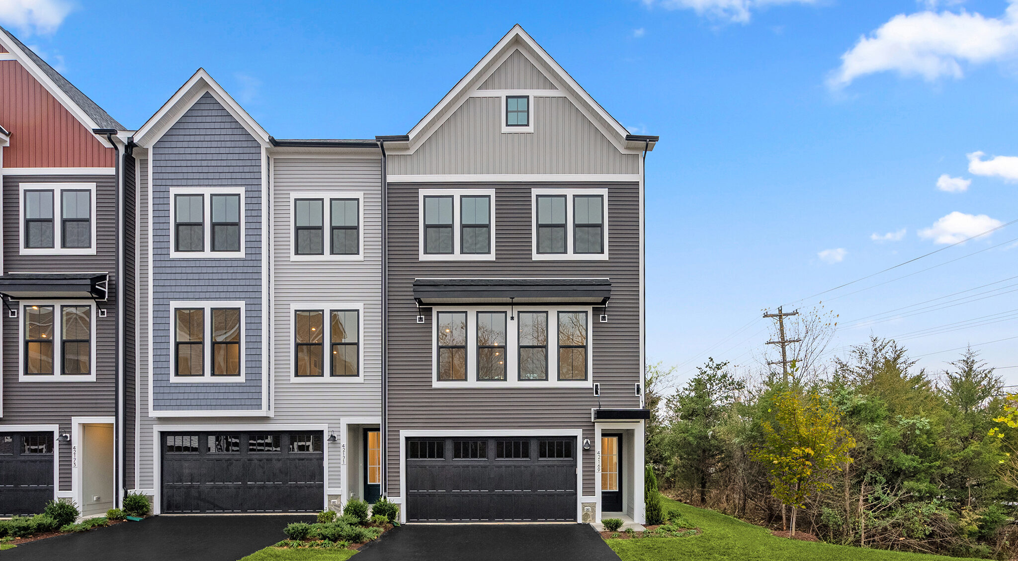 Carver - Homesite 1, Townhome, Prosperity Plains, Located in Chantilly, VA