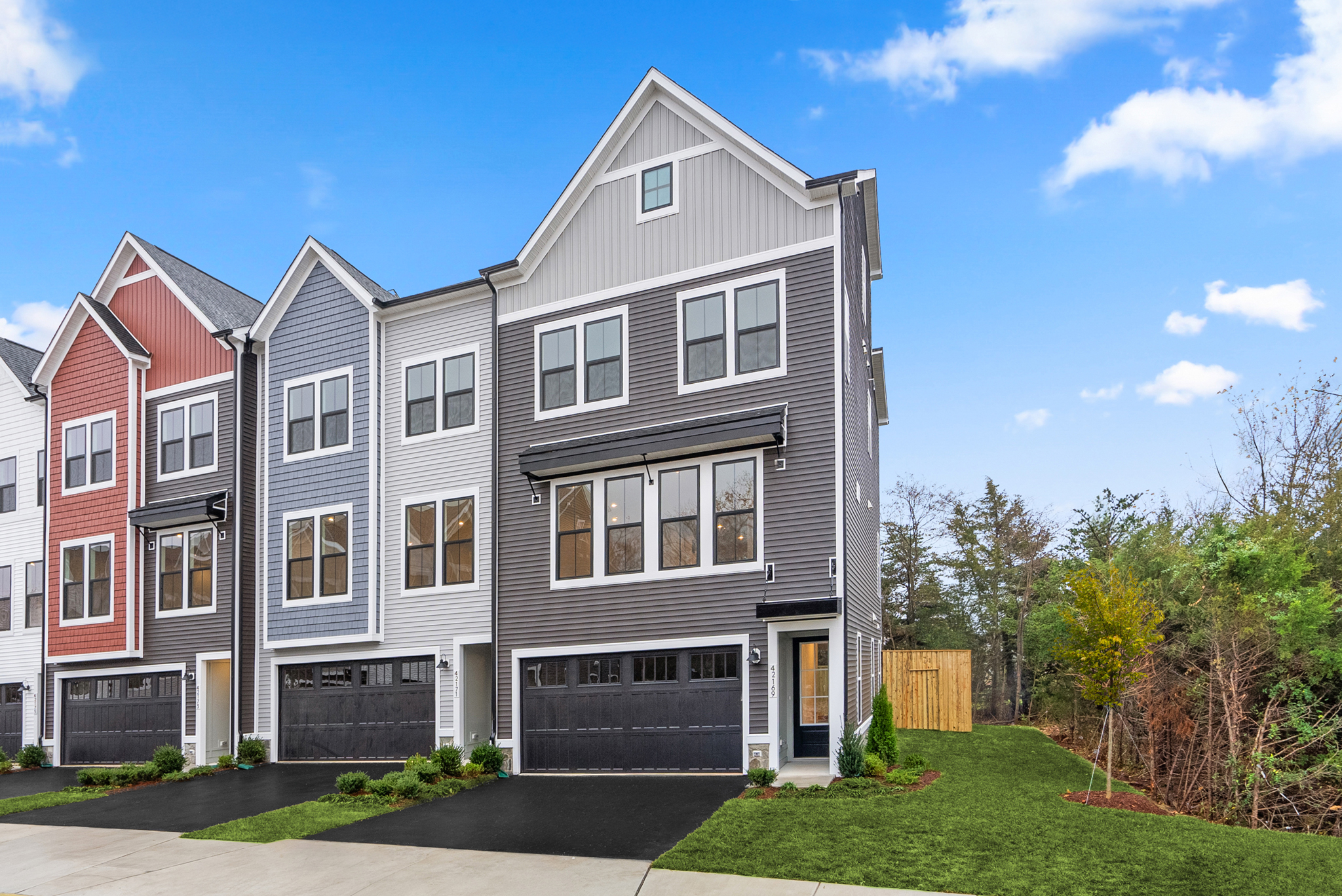 Carver - Homesite 1, Townhome, Prosperity Plains, Located in Chantilly, VA