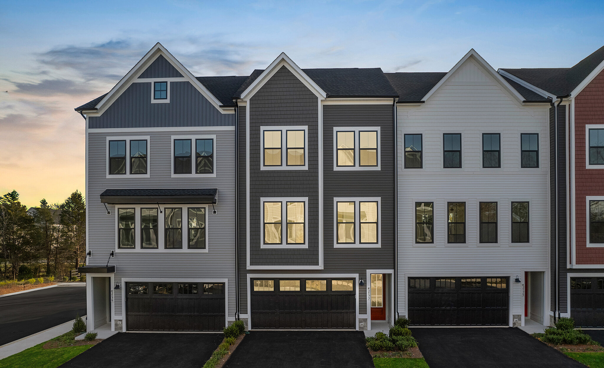 Carver - Homesite 5, Townhome, Prosperity Plains, Located in Chantilly, Virginia