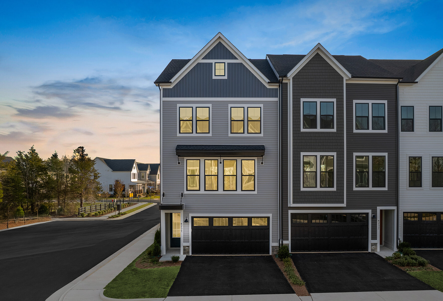 Carver - Homesite 6, Townhome, Prosperity Plains, Located in Chantilly, Virginia