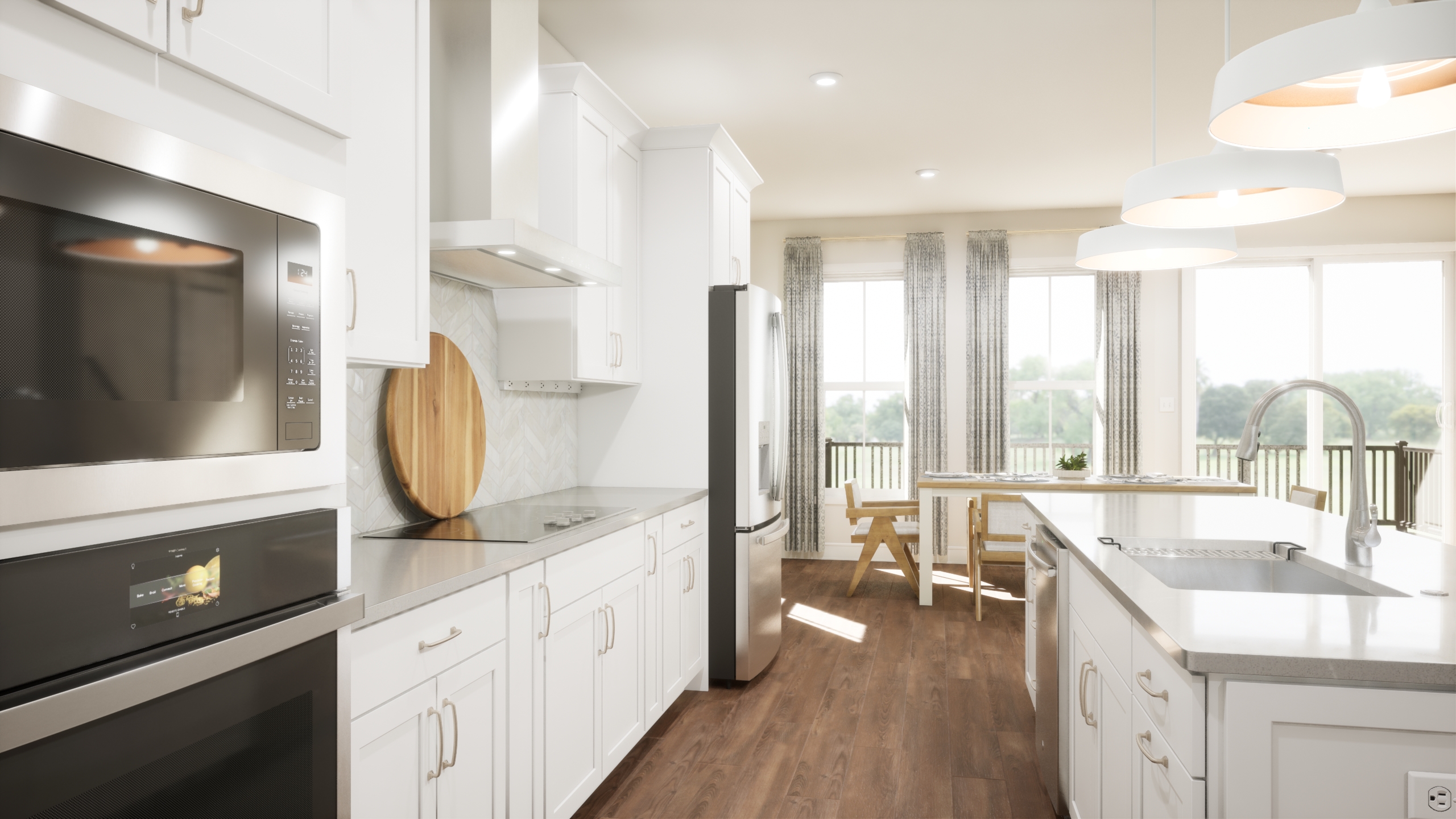 Carver - Homesite 10, Townhome, Prosperity Plains, Located in Chantilly, Virginia