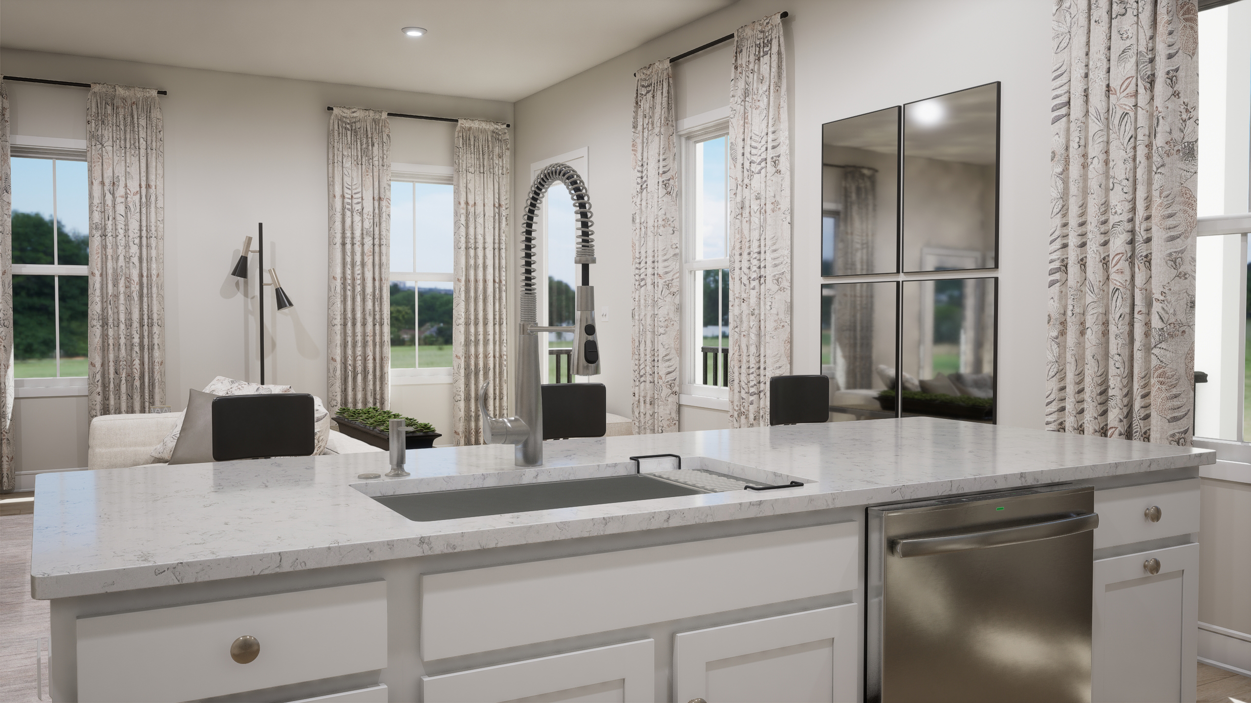 Hill - Homesite 26, Townhome, South 620, Located in Aldie, Virginia