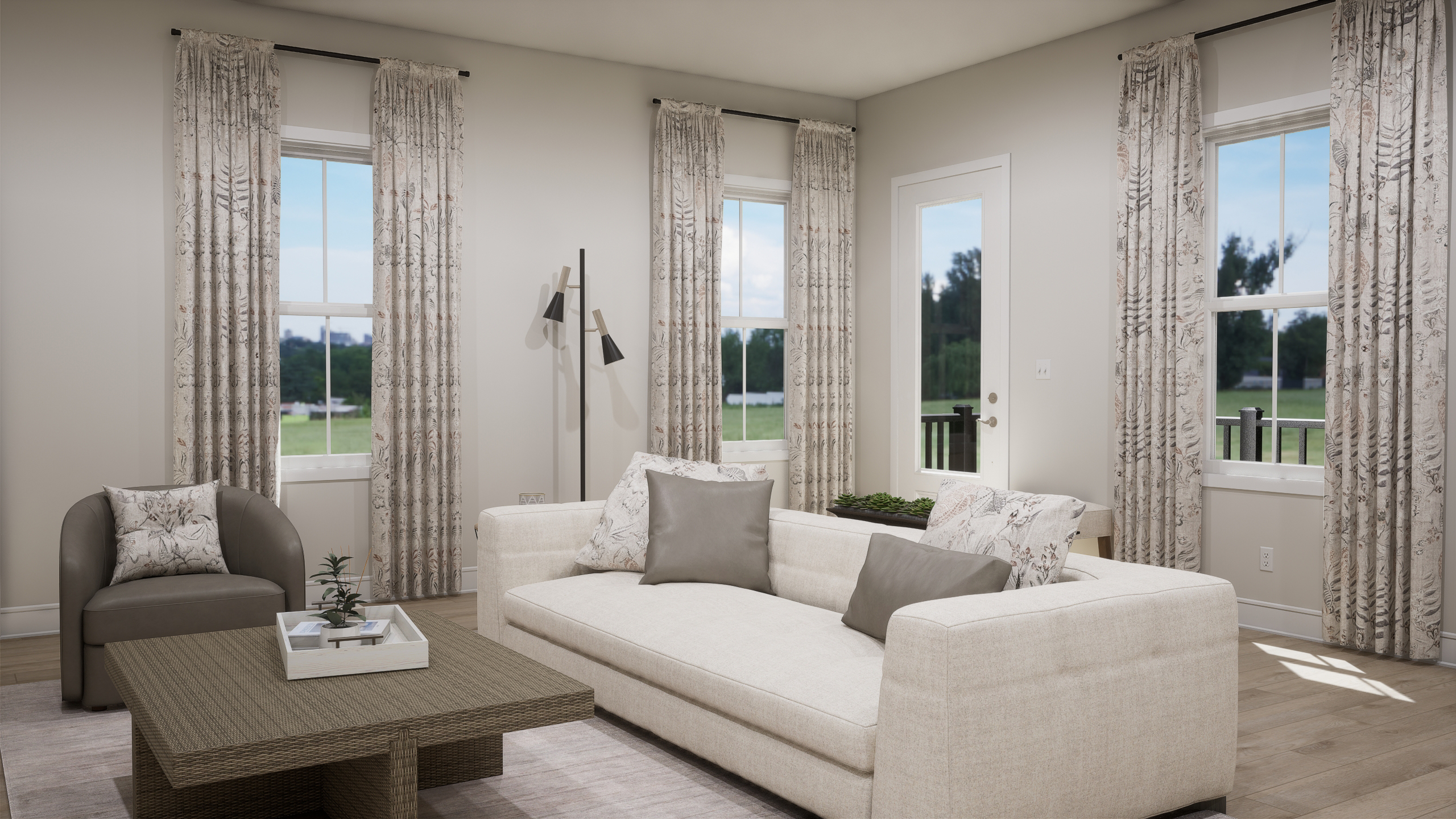 Hill - Homesite 26, Townhome, South 620, Located in Aldie, Virginia