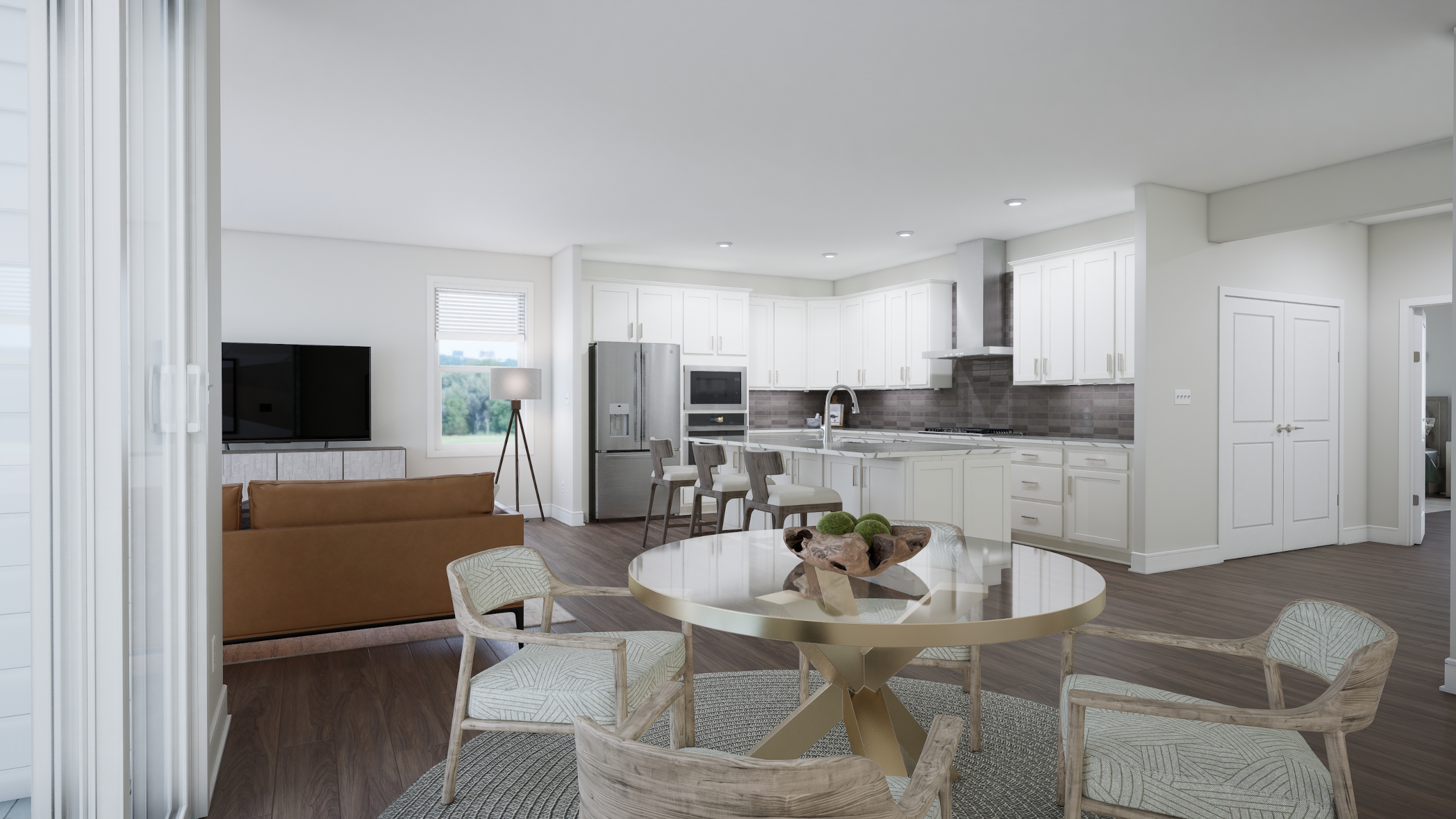 Otis V - Homesite 13-301, One-Level Condominium, Birchwood at Brambleton, Located in Ashburn, VA