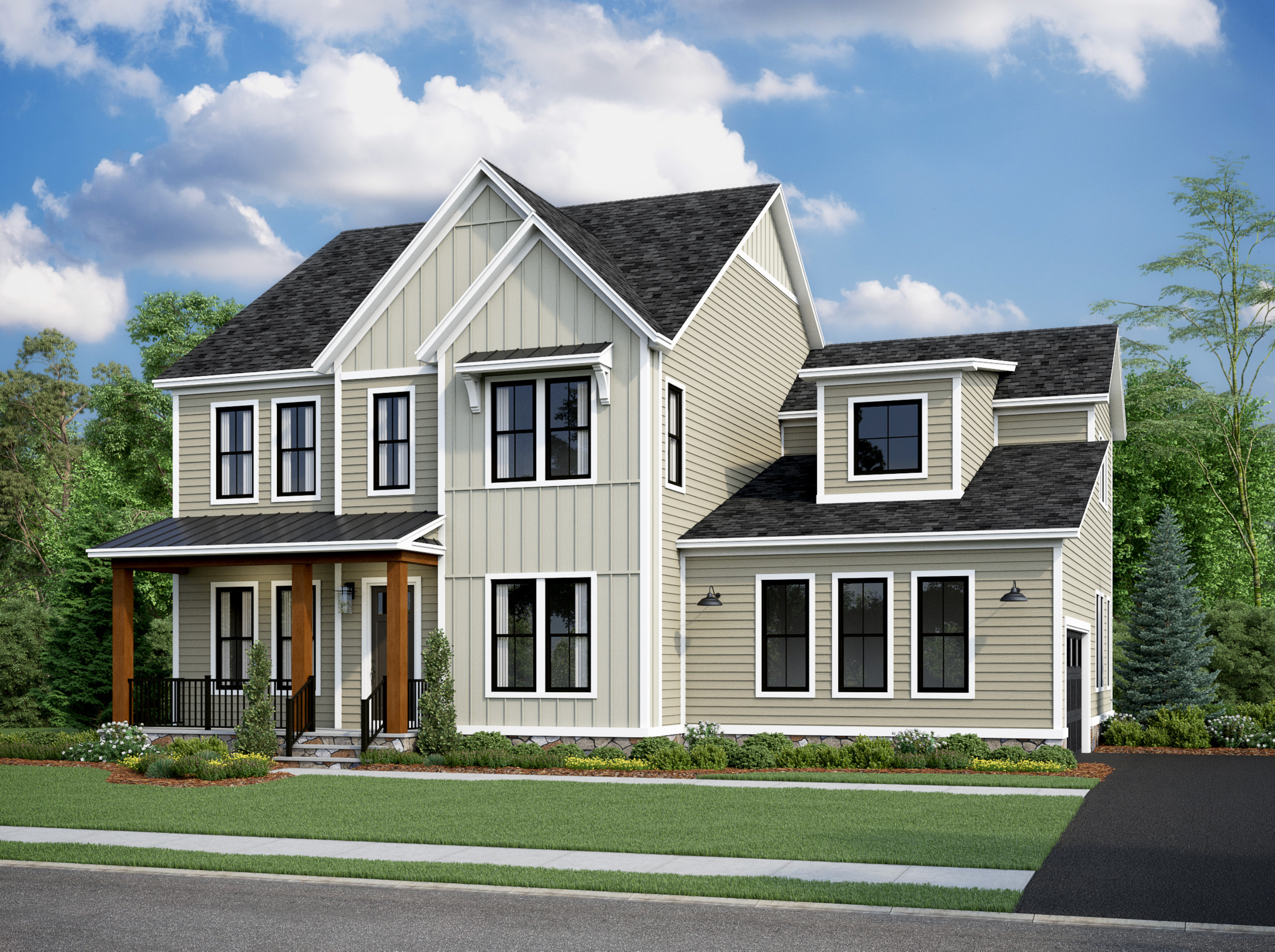 Belmont II - Homesite 14, Single Family Home, Glenmore Farm, Located in Purcellville, VA