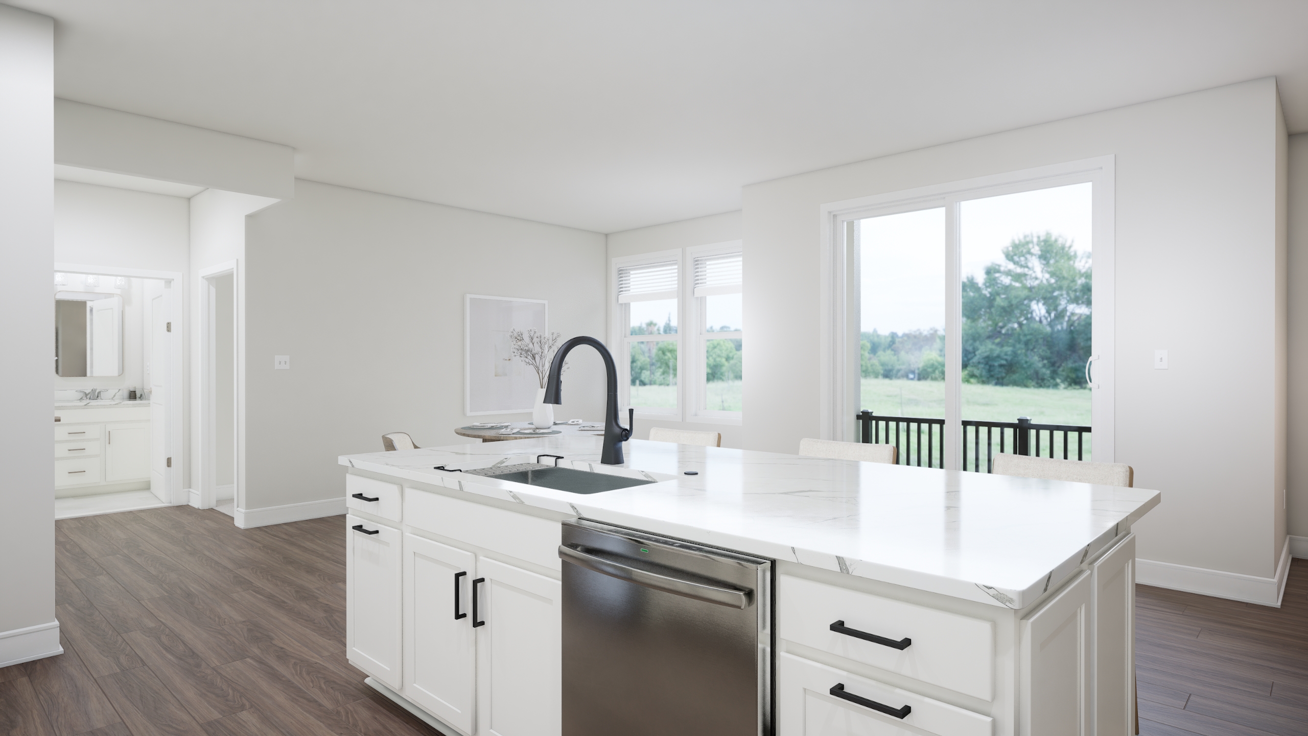 Newman III - Homesite 13-304 One-Level Condominium, Birchwood at Brambleton, Located in Ashburn, VA