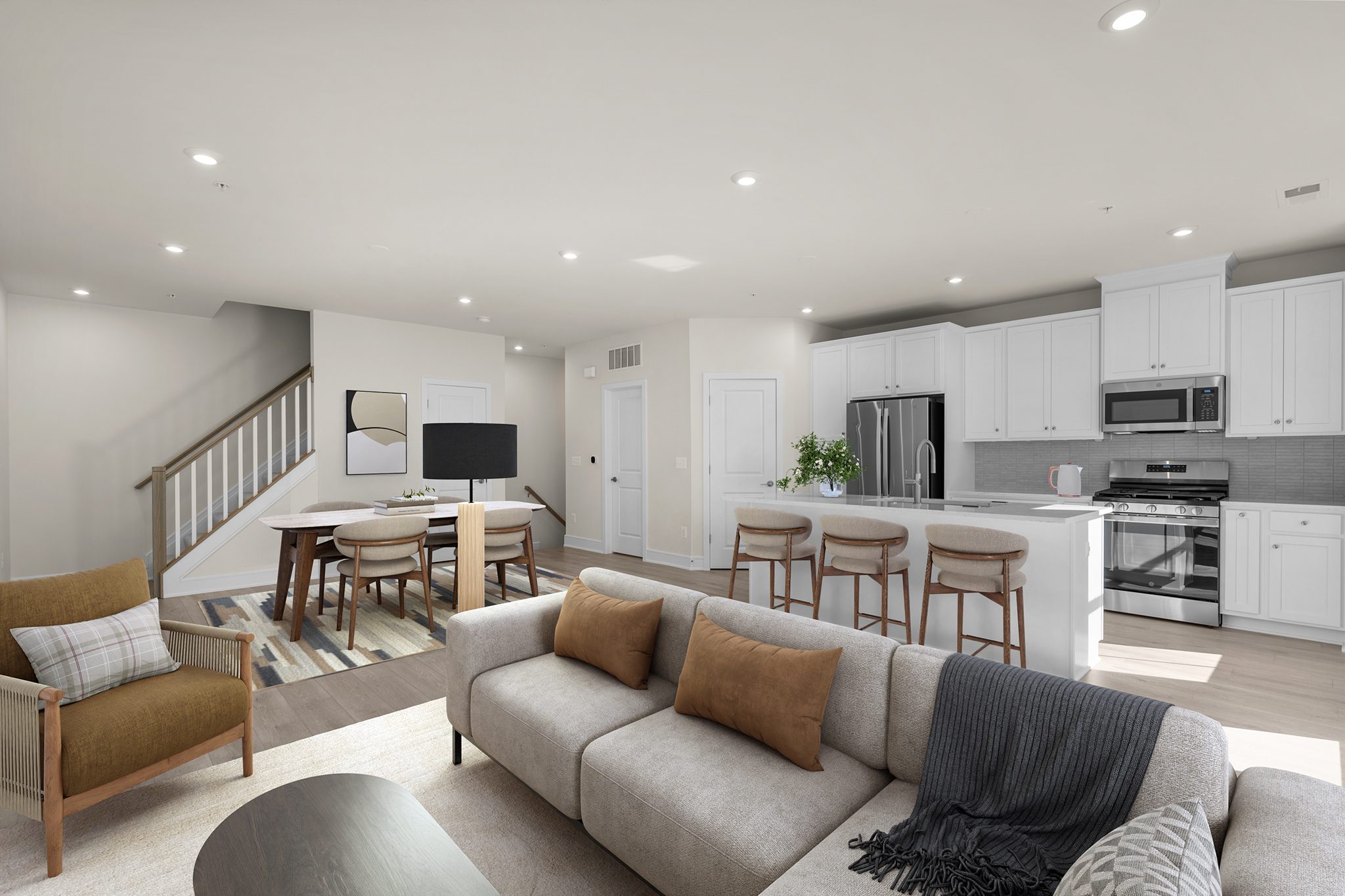 Cameron 24-R1 - Homesite 198, Townhome-style Condominium, Demott & Silver, Located in Broadlands, VA