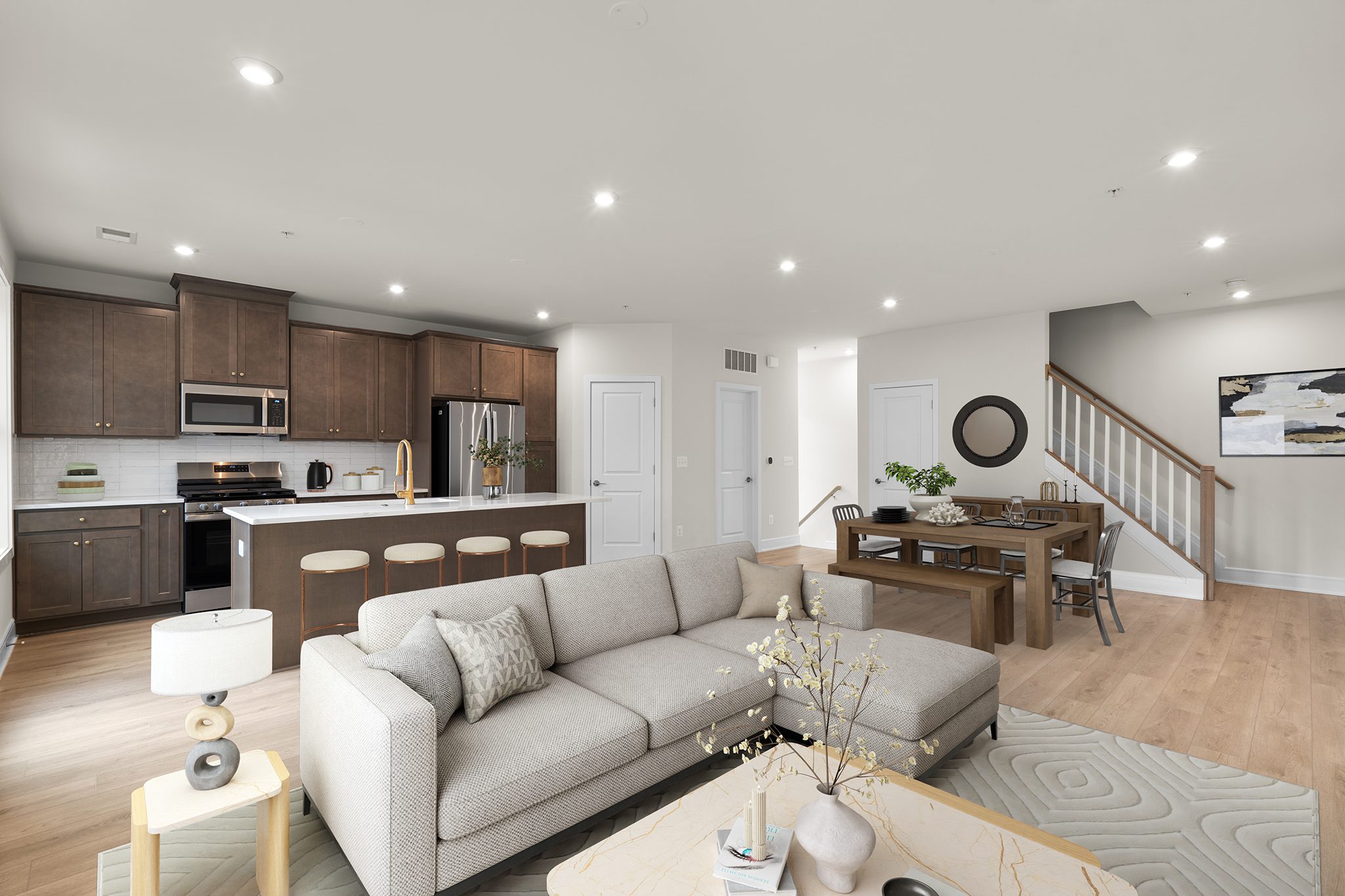 Cameron 24-R1 - Homesite 201, Townhome-style Condominium, Demott & Silver, Located in Broadlands, VA