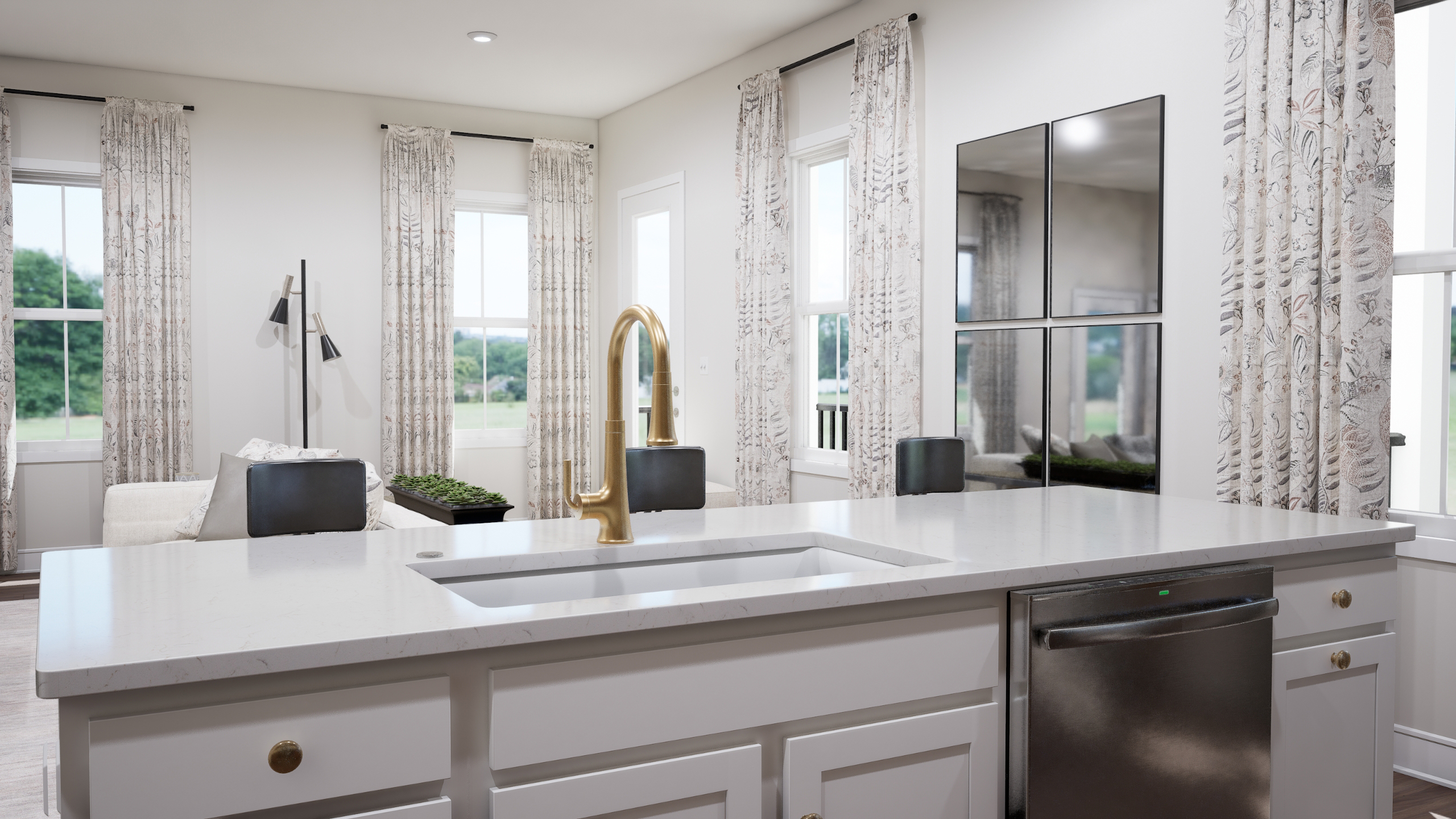 Hill - Homesite 39, Townhome, South 620, Located in Aldie, Virginia