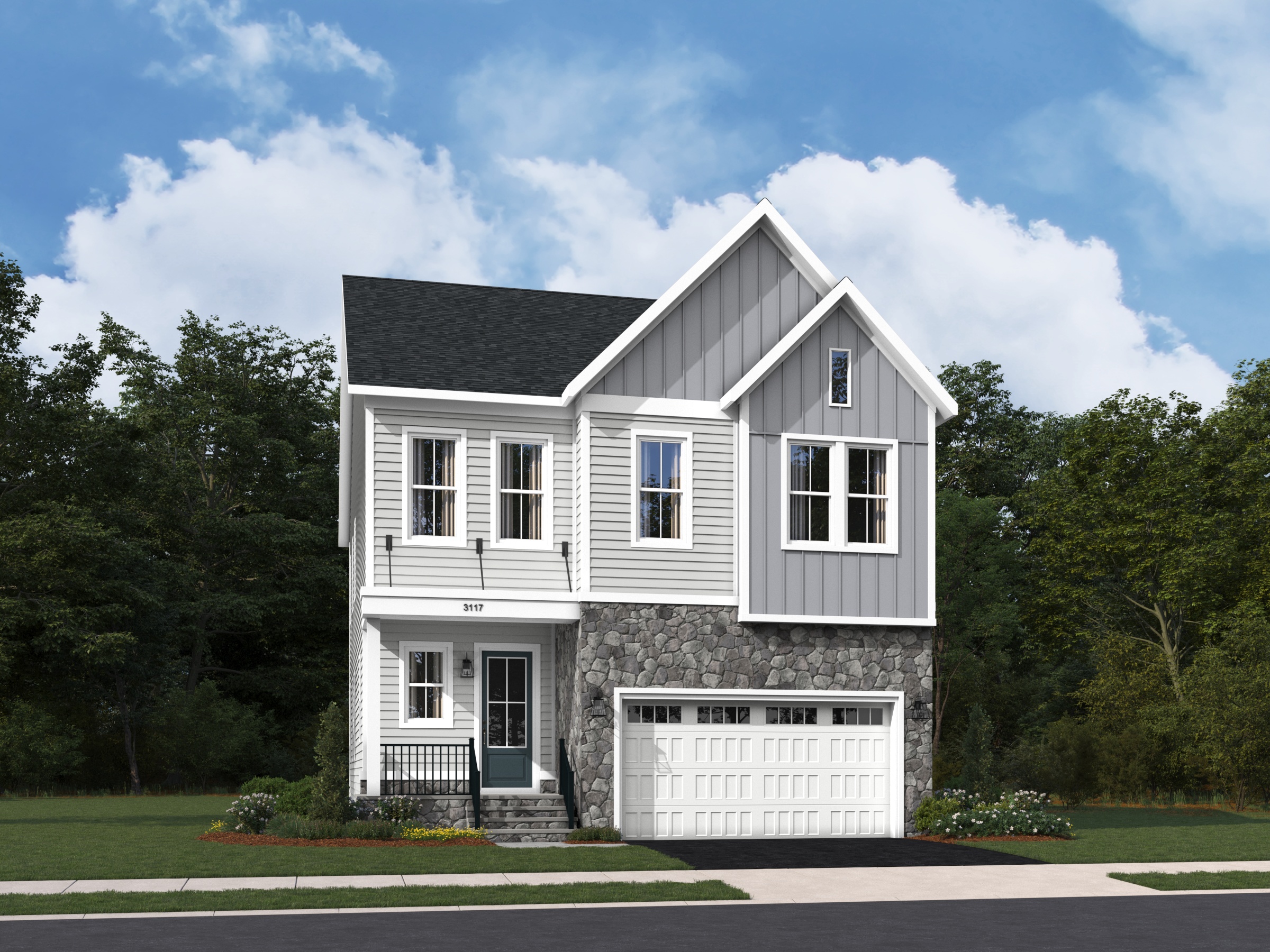 Magnolia II - Homesite 51, Single Family Home, South 620, Located in Aldie, VA