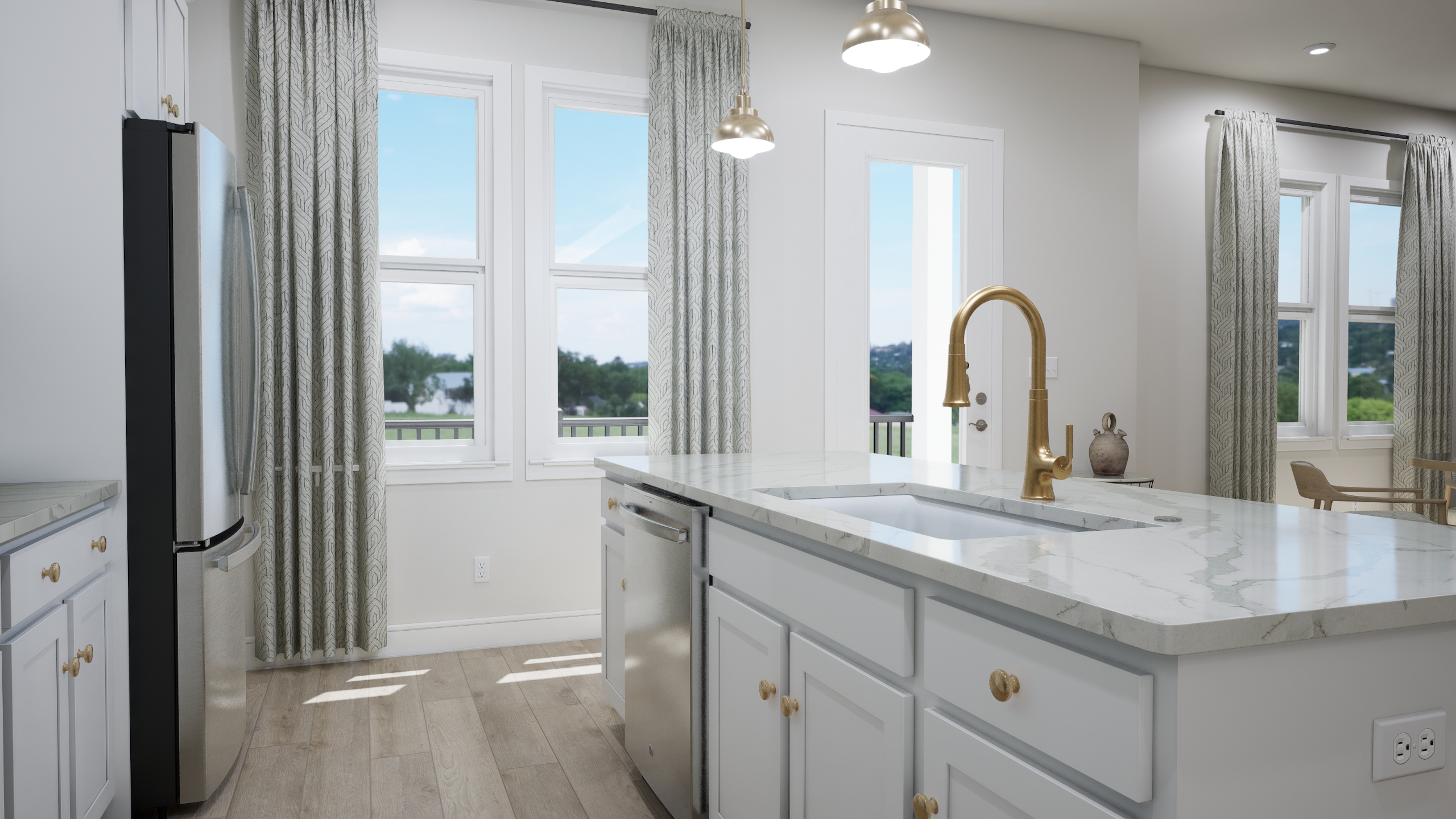 Albright - Homesite 37, Townhome, South 620, Located in Aldie, Virginia