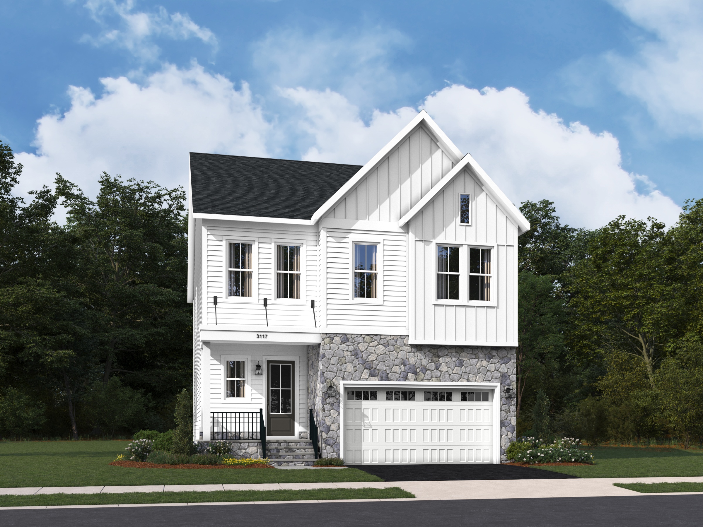 Magnolia II - Homesite 51, Single Family Home, South 620, Located in Aldie, VA