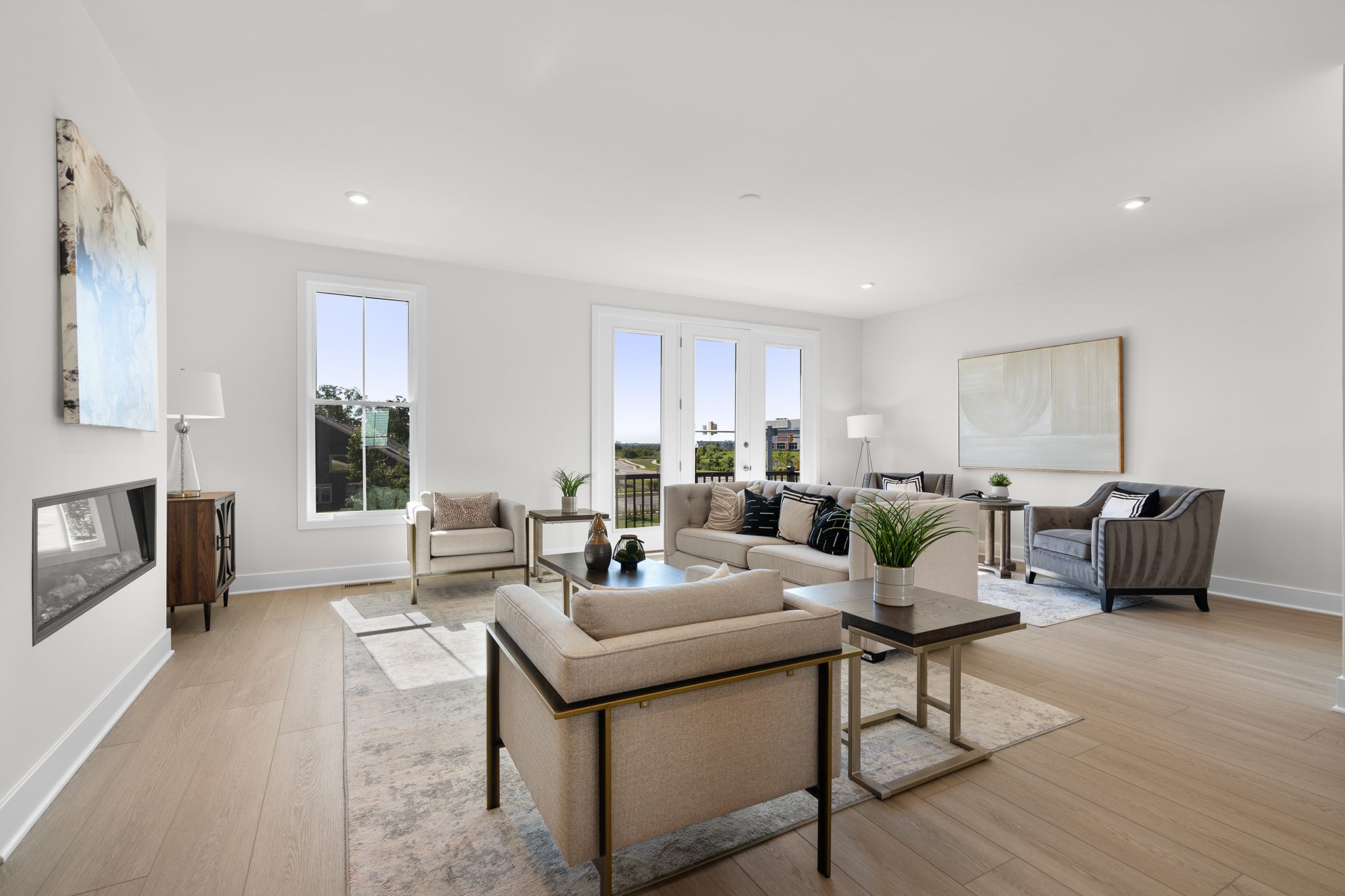 Trent 24-F2 - Homesite 22, Townhouse, Lexington Square, Located in Ashburn, Virginia