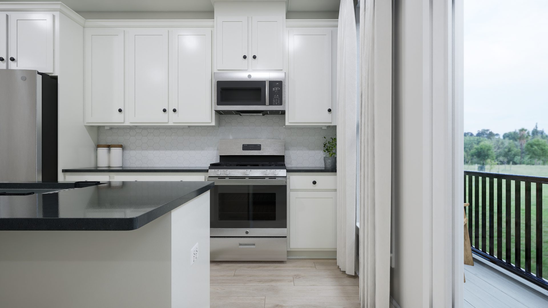 Cameron 24-R1-RT - Homesite 182, Townhome-style Condominium with Rooftop Terrace, Demott & Silver, Located in Broadlands, VA