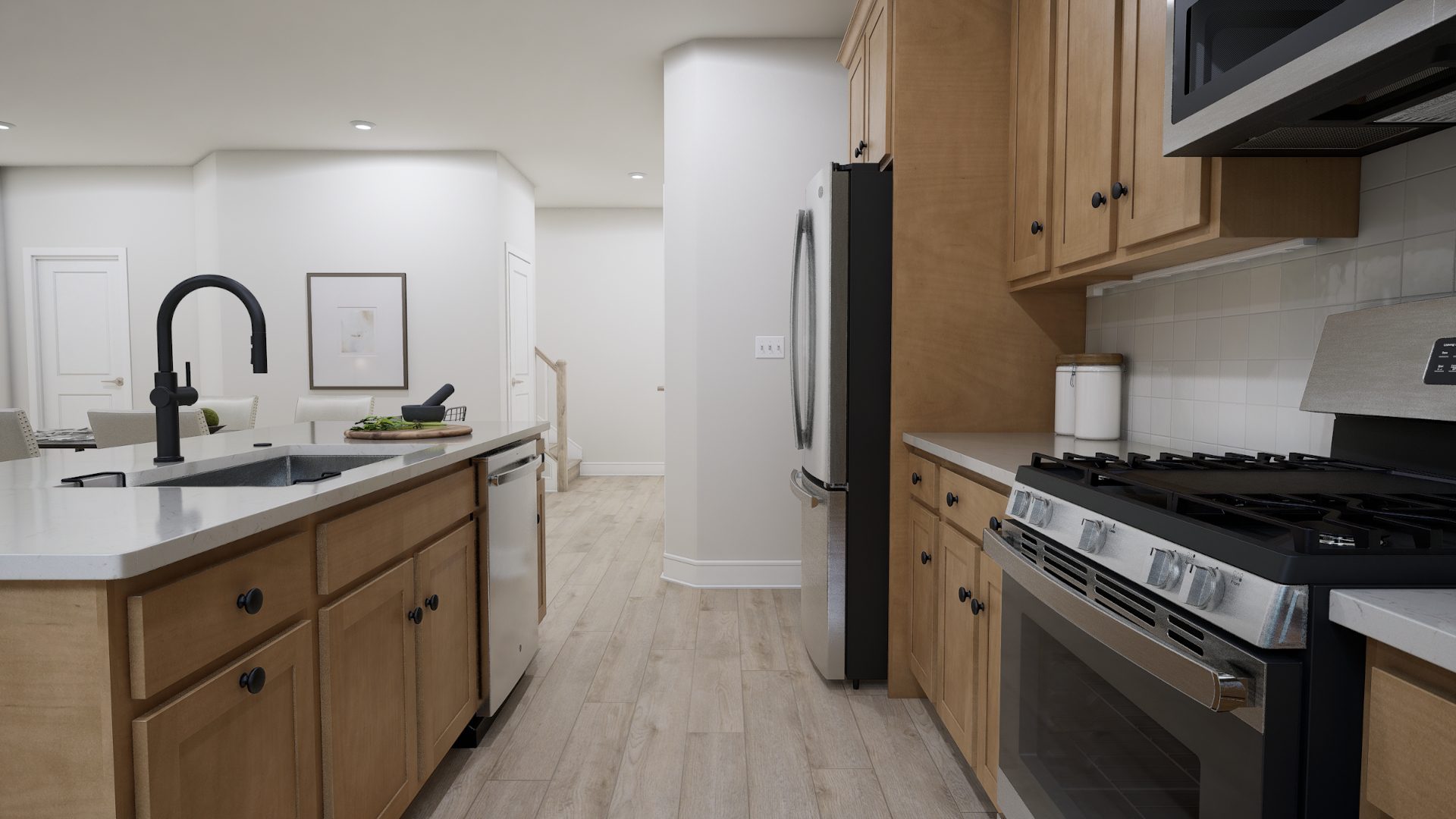 Cameron 24-R1-RT - Homesite 176, Townhome-style Condominium with Rooftop Terrace, Demott & Silver, Located in Broadlands, VA