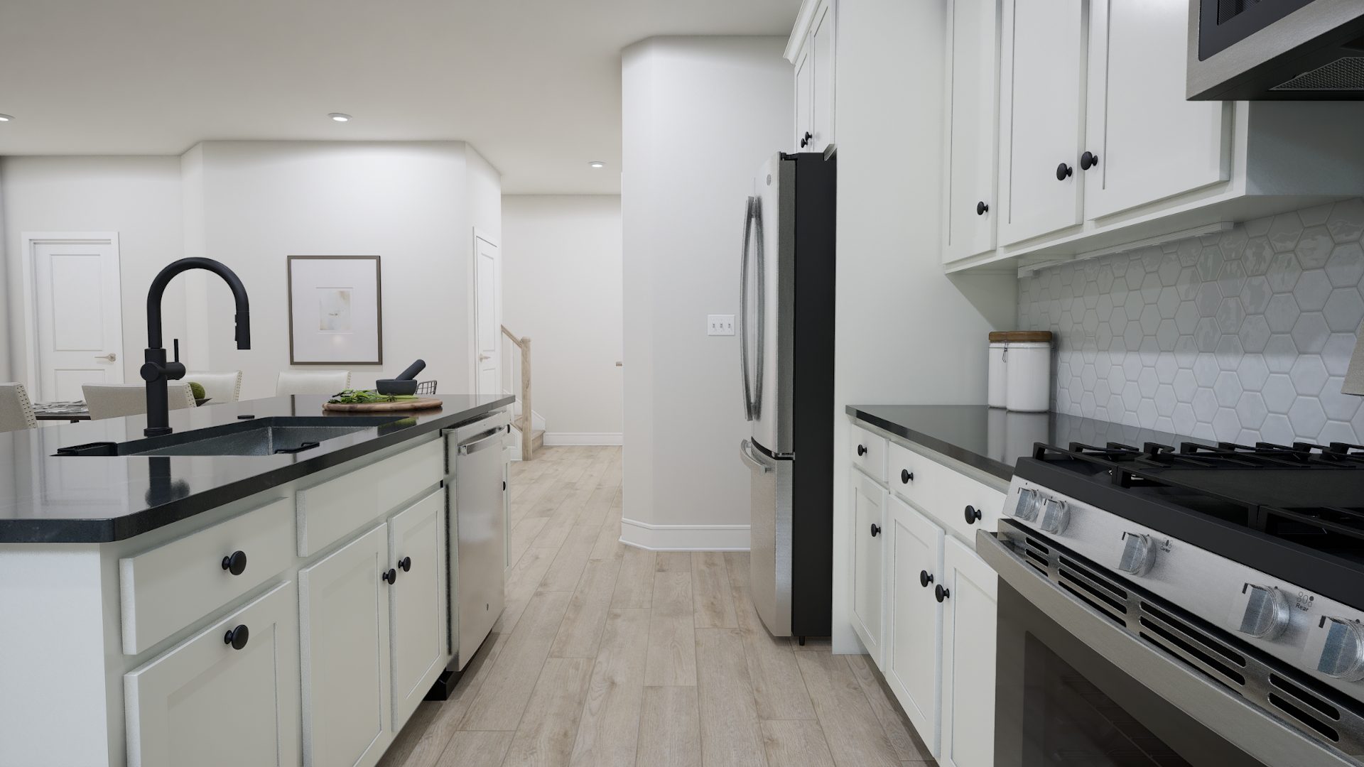 Cameron 24-R1-RT - Homesite 182, Townhome-style Condominium with Rooftop Terrace, Demott & Silver, Located in Broadlands, VA