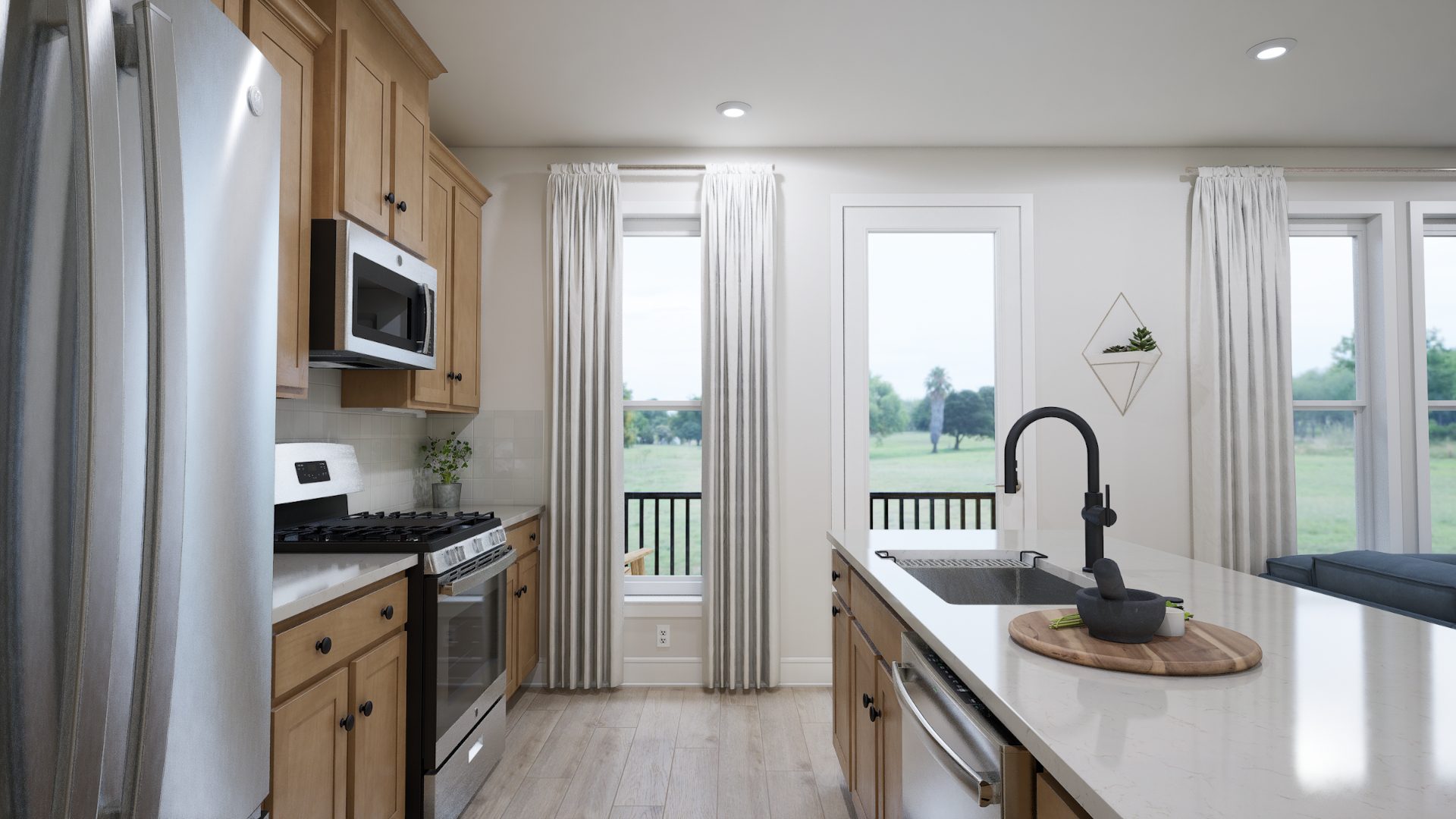 Cameron 24-R1-RT - Homesite 176, Townhome-style Condominium with Rooftop Terrace, Demott & Silver, Located in Broadlands, VA