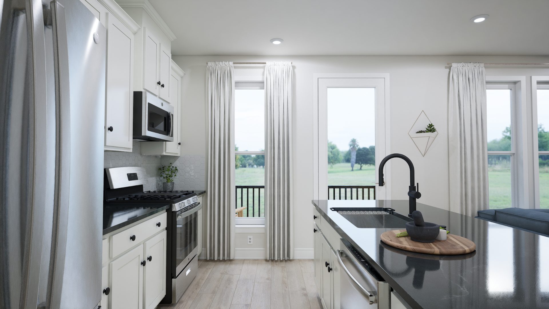 Cameron 24-R1-RT - Homesite 182, Townhome-style Condominium with Rooftop Terrace, Demott & Silver, Located in Broadlands, VA