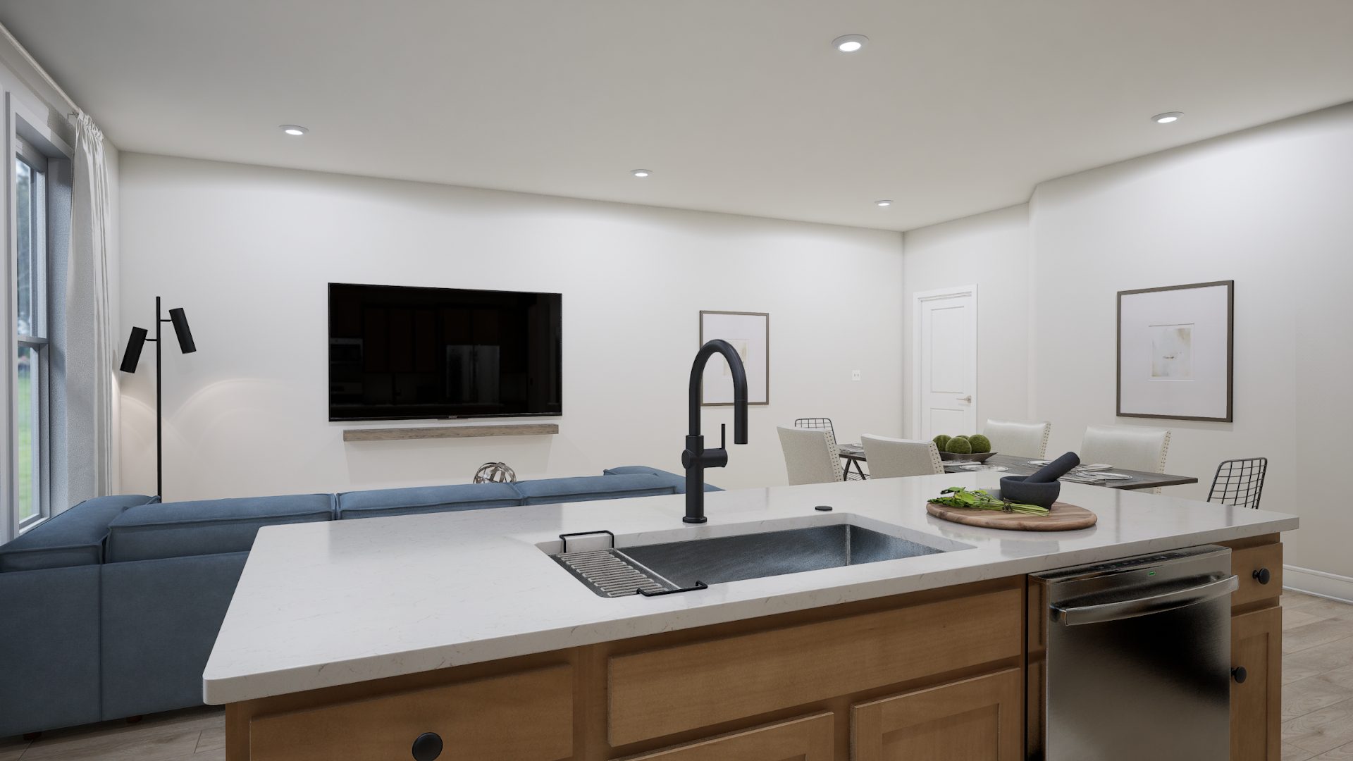 Cameron 24-R1-RT - Homesite 176, Townhome-style Condominium with Rooftop Terrace, Demott & Silver, Located in Broadlands, VA