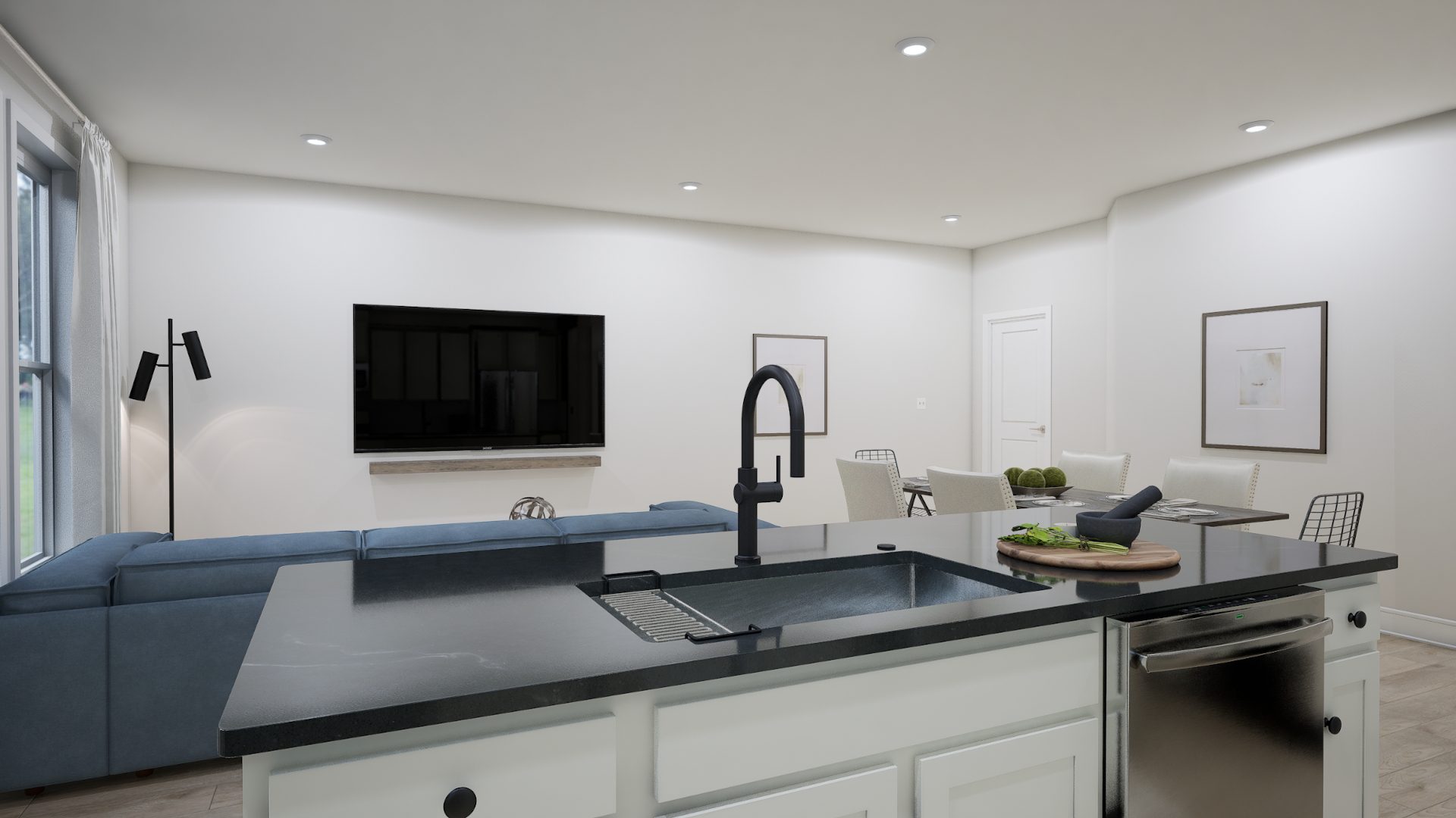 Cameron 24-R1-RT - Homesite 182, Townhome-style Condominium with Rooftop Terrace, Demott & Silver, Located in Broadlands, VA