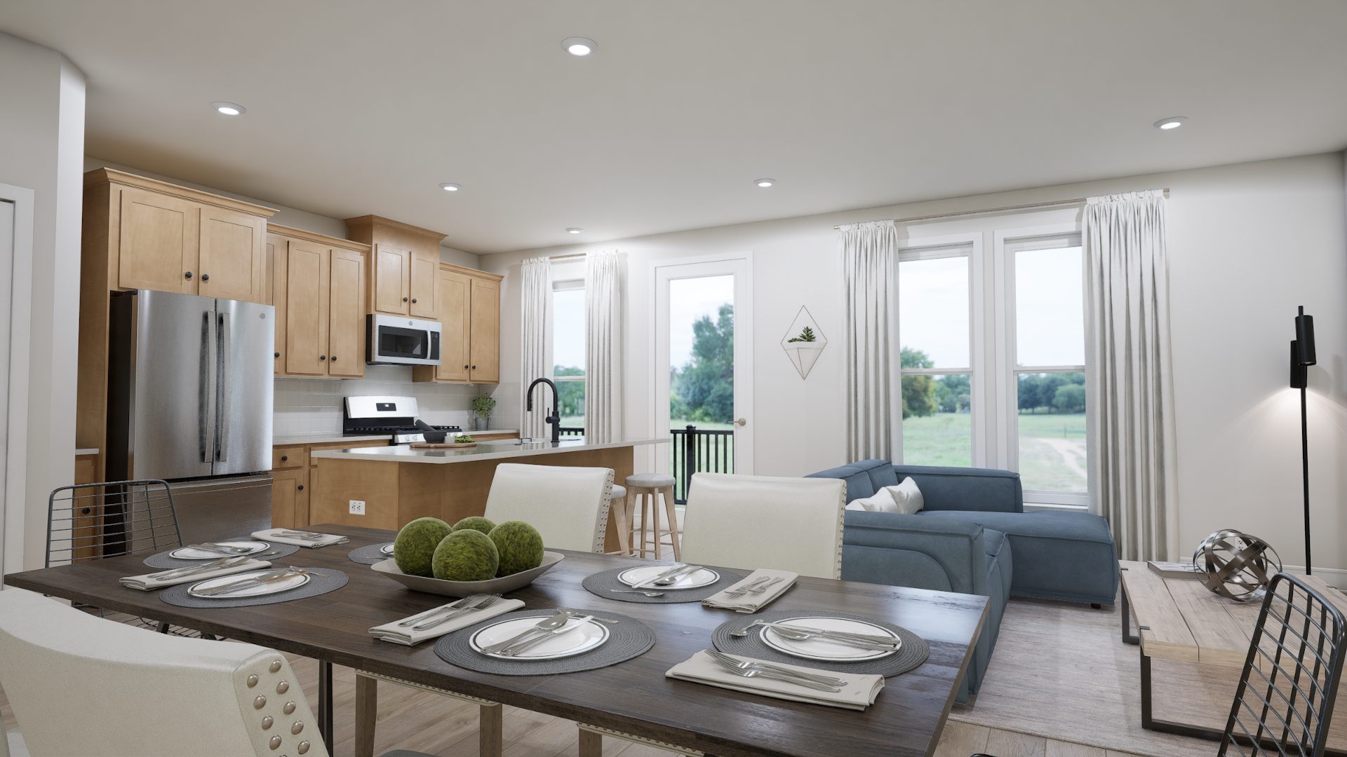 Cameron 24-R1-RT - Homesite 176, Townhome-style Condominium with Rooftop Terrace, Demott & Silver, Located in Broadlands, VA