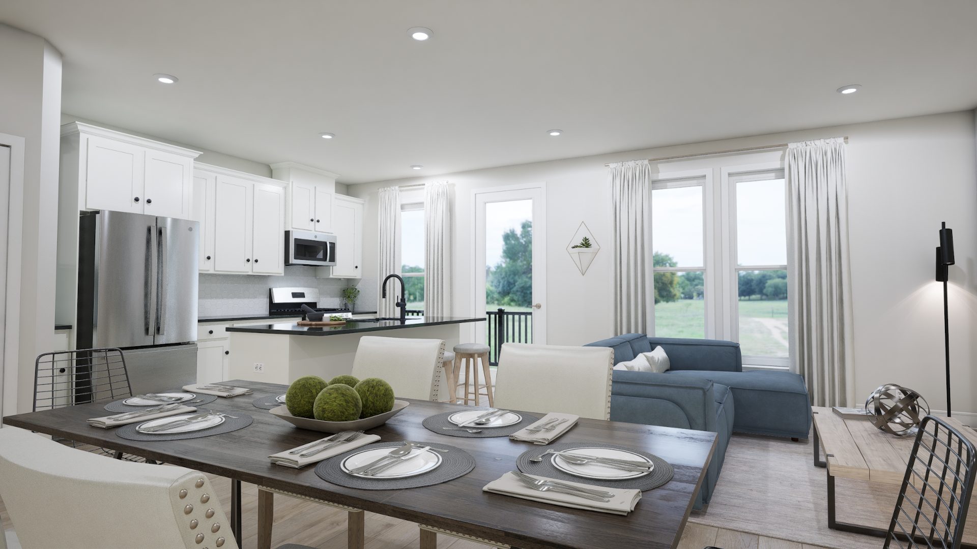 Cameron 24-R1-RT - Homesite 182, Townhome-style Condominium with Rooftop Terrace, Demott & Silver, Located in Broadlands, VA