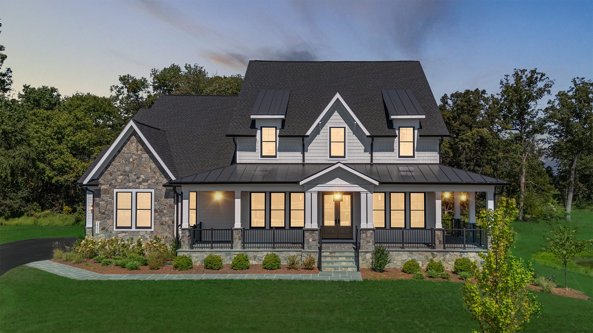 Oatland+ - Homesite 7, Single Family Home, Glenmore Farm, Located in Purcellville, VA