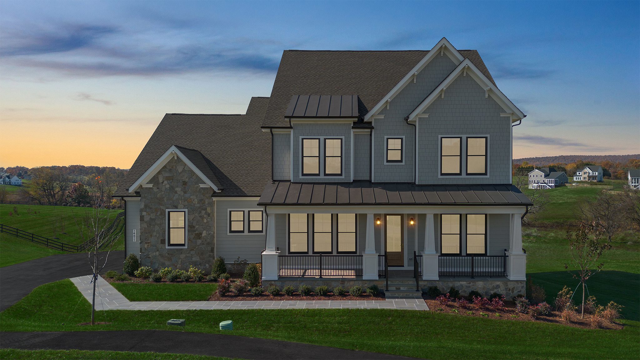 Timberneck III+ - Homesite 24, Single Family Home, Glenmore Farm, Located in Purcellville, VA