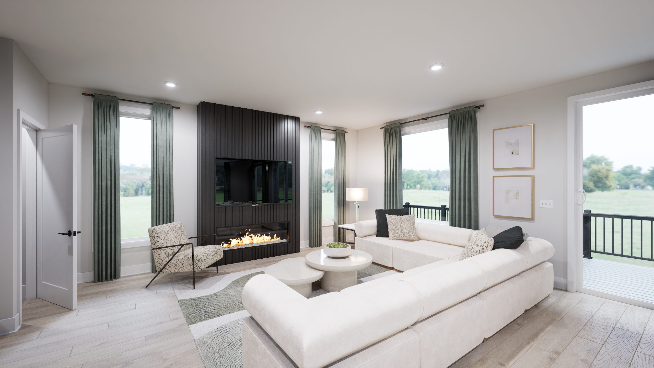 Sasha 31-F2 Classic A Package, Single Family Home, P2 at South 620, Located in Aldie, VA