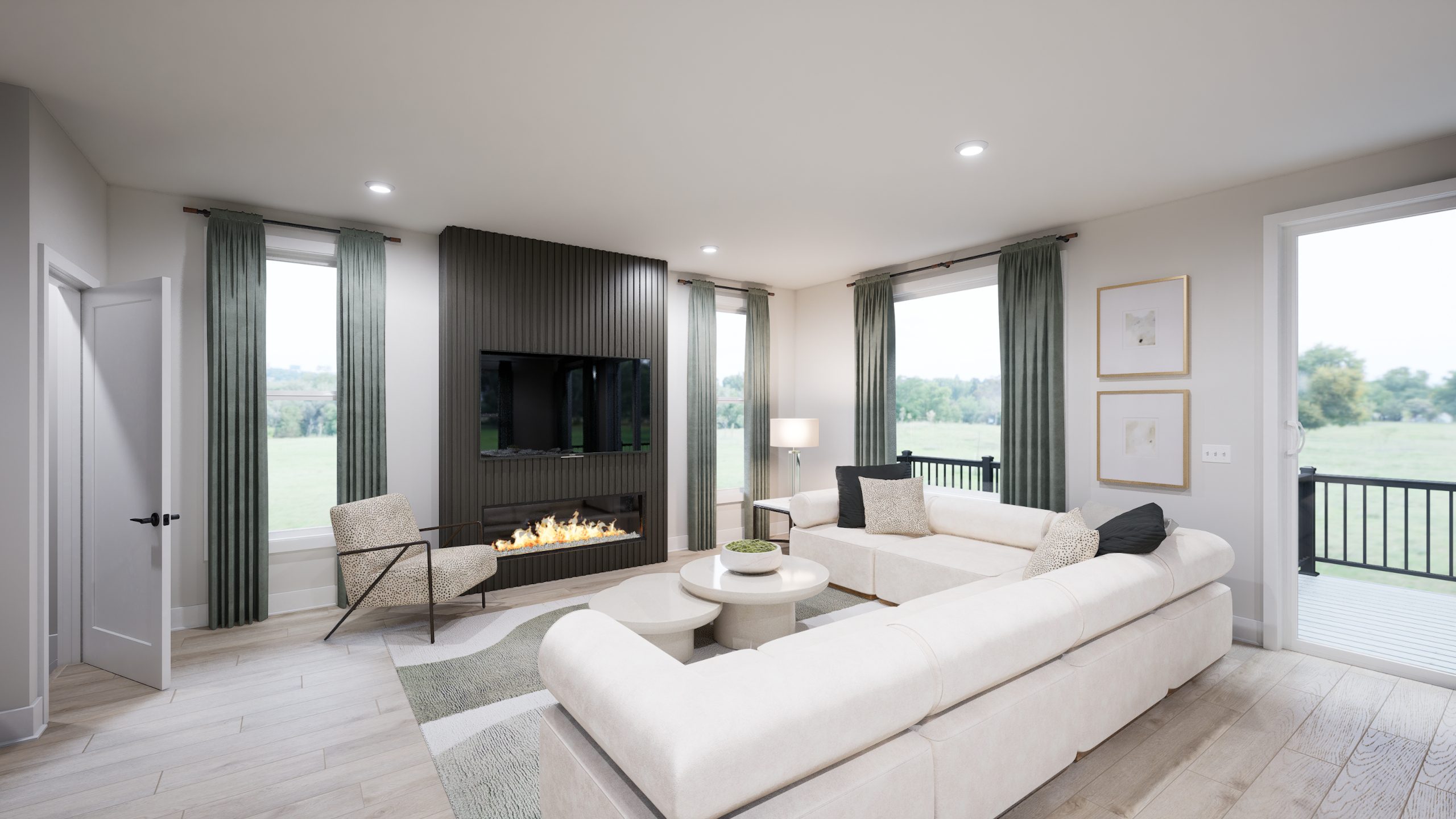 Sasha 31-F2 Classic B Package, Single Family Home, P2 at South 620, Located in Aldie, VA