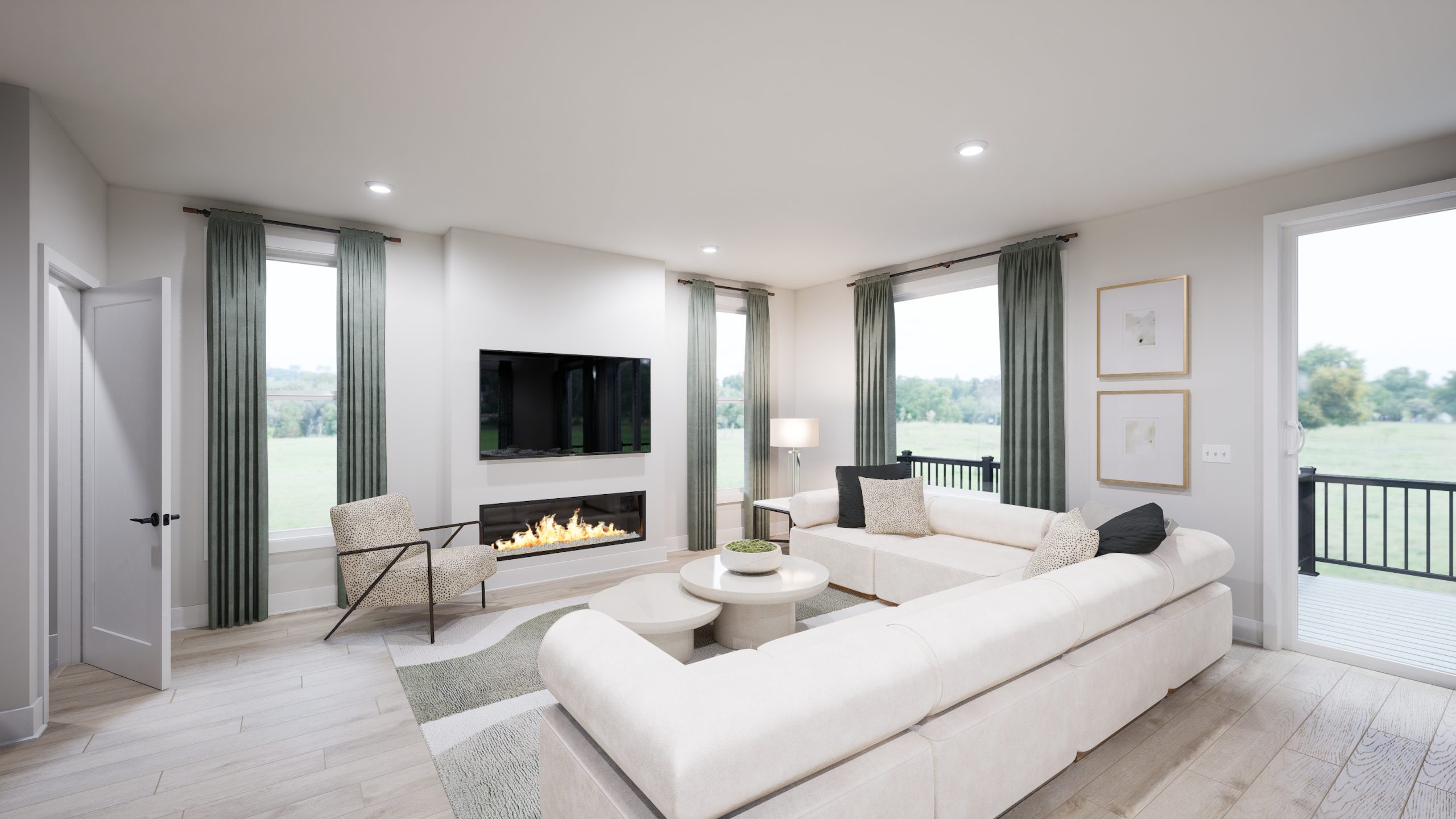 Sasha 31-F2 Essential A Package, Single Family Home, P2 at South 620, Located in Aldie, VA