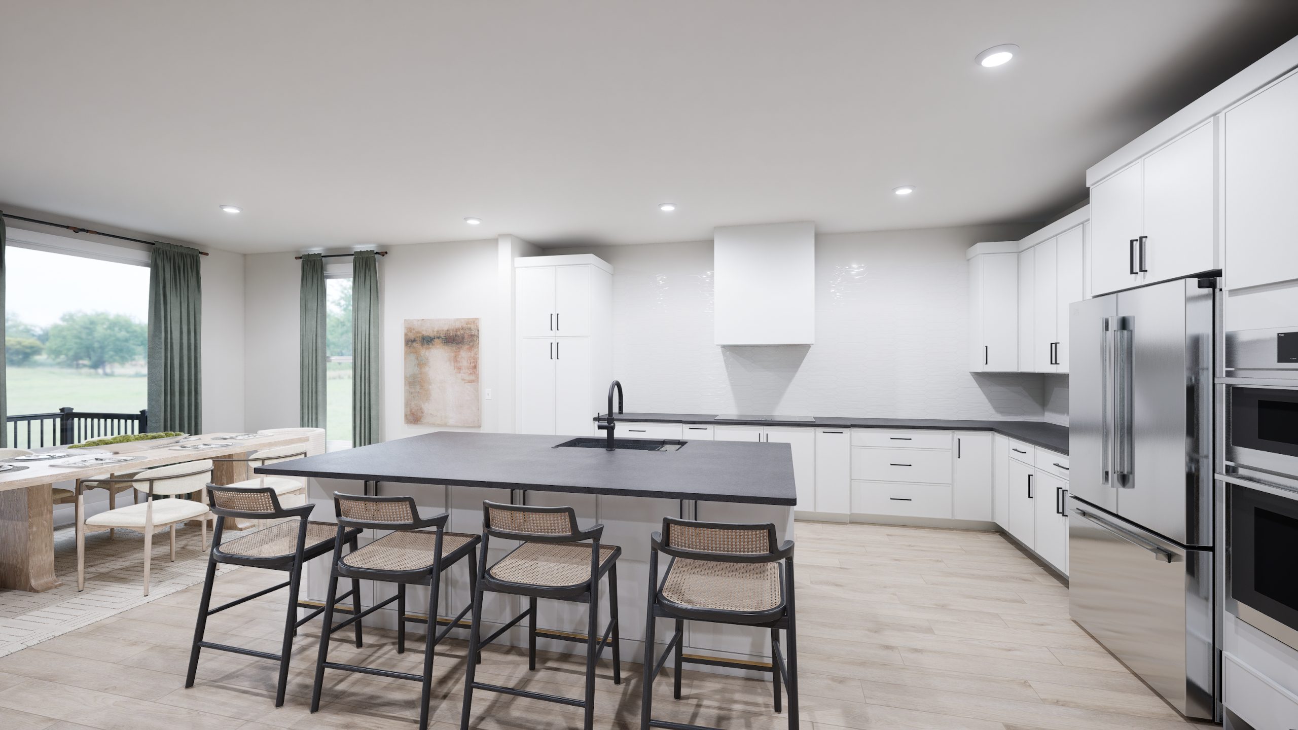 Sasha 31-F2 Classic A Package, Single Family Home, P2 at South 620, Located in Aldie, VA