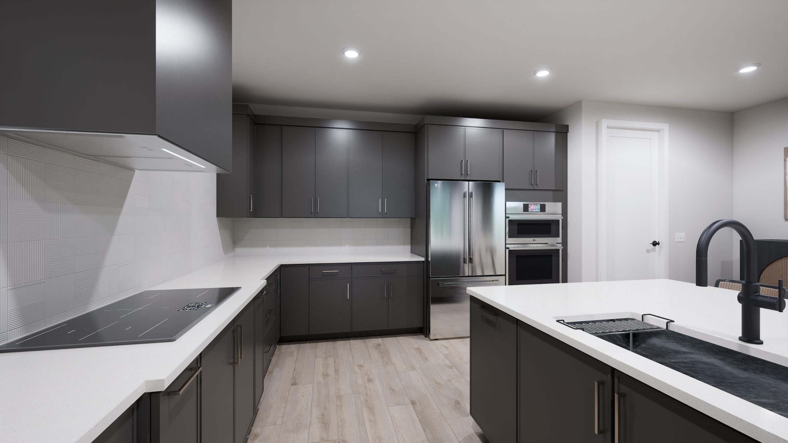 Sasha 31-F2 Classic B Package, Single Family Home, P2 at South 620, Located in Aldie, VA