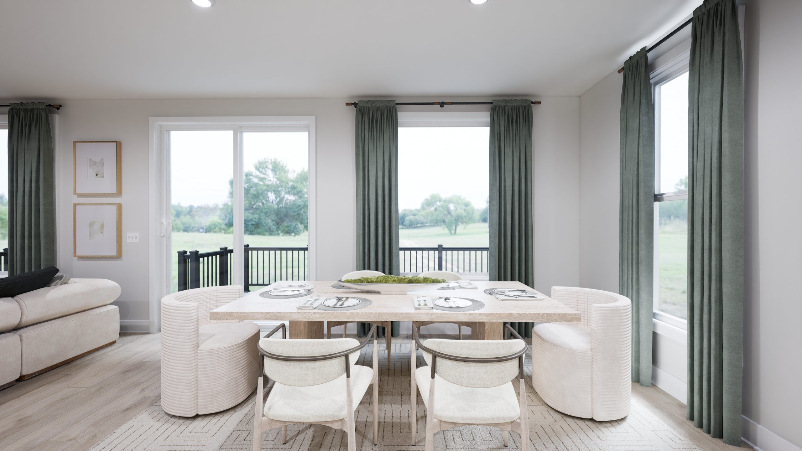 Sasha 31-F2 Essential A Package, Single Family Home, P2 at South 620, Located in Aldie, VA