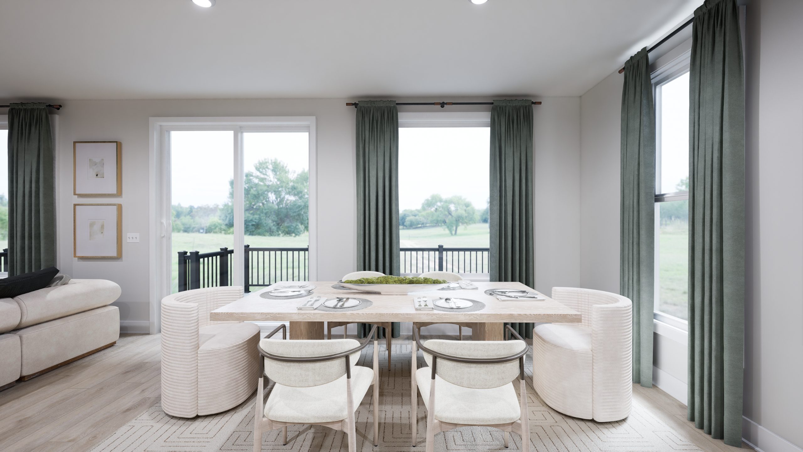 Sasha 31-F2 Signature B Package, Single Family Home, P2 at South 620, Located in Aldie, VA