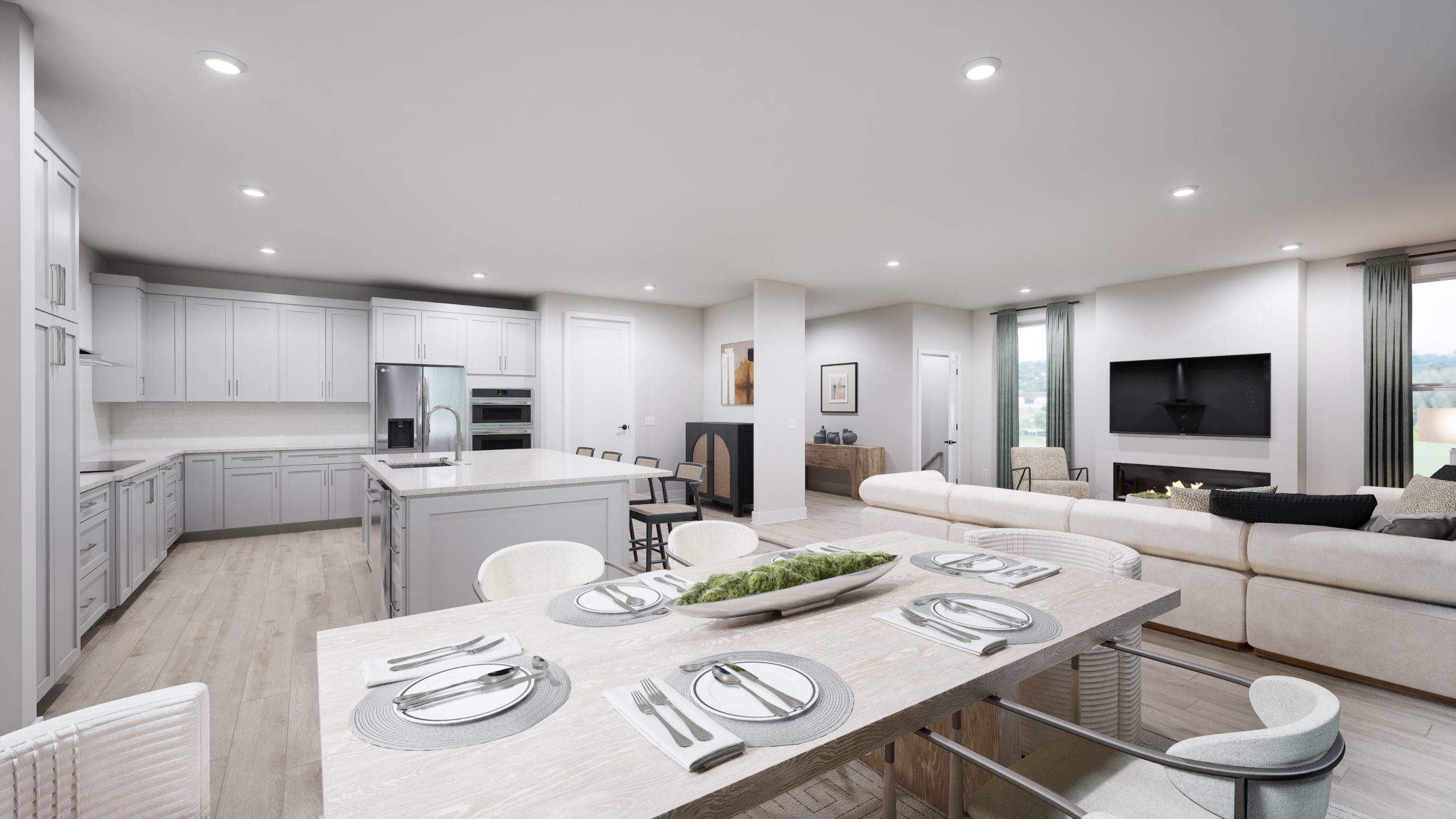 Sasha 31-F2 Essential A Package, Single Family Home, P2 at South 620, Located in Aldie, VA