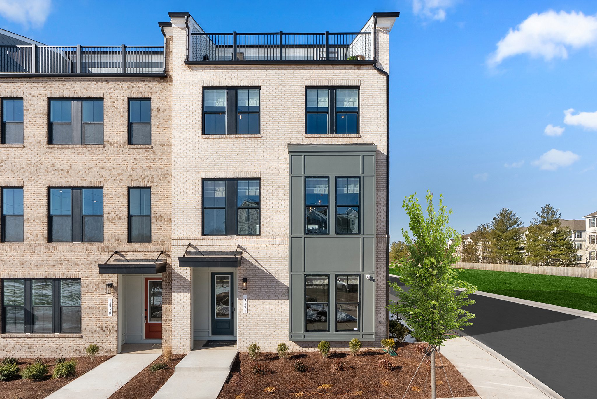 Trace 24-R2-RT Homesite 100, Townhome, Arpina Valley, Located in Herndon, Virginia