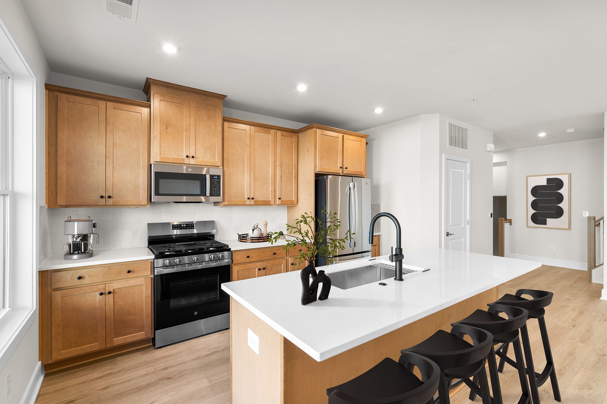 Cameron 24-R1-RT - Homesite 176, Townhome-style Condominium with Rooftop Terrace, Demott & Silver, Located in Broadlands, VA