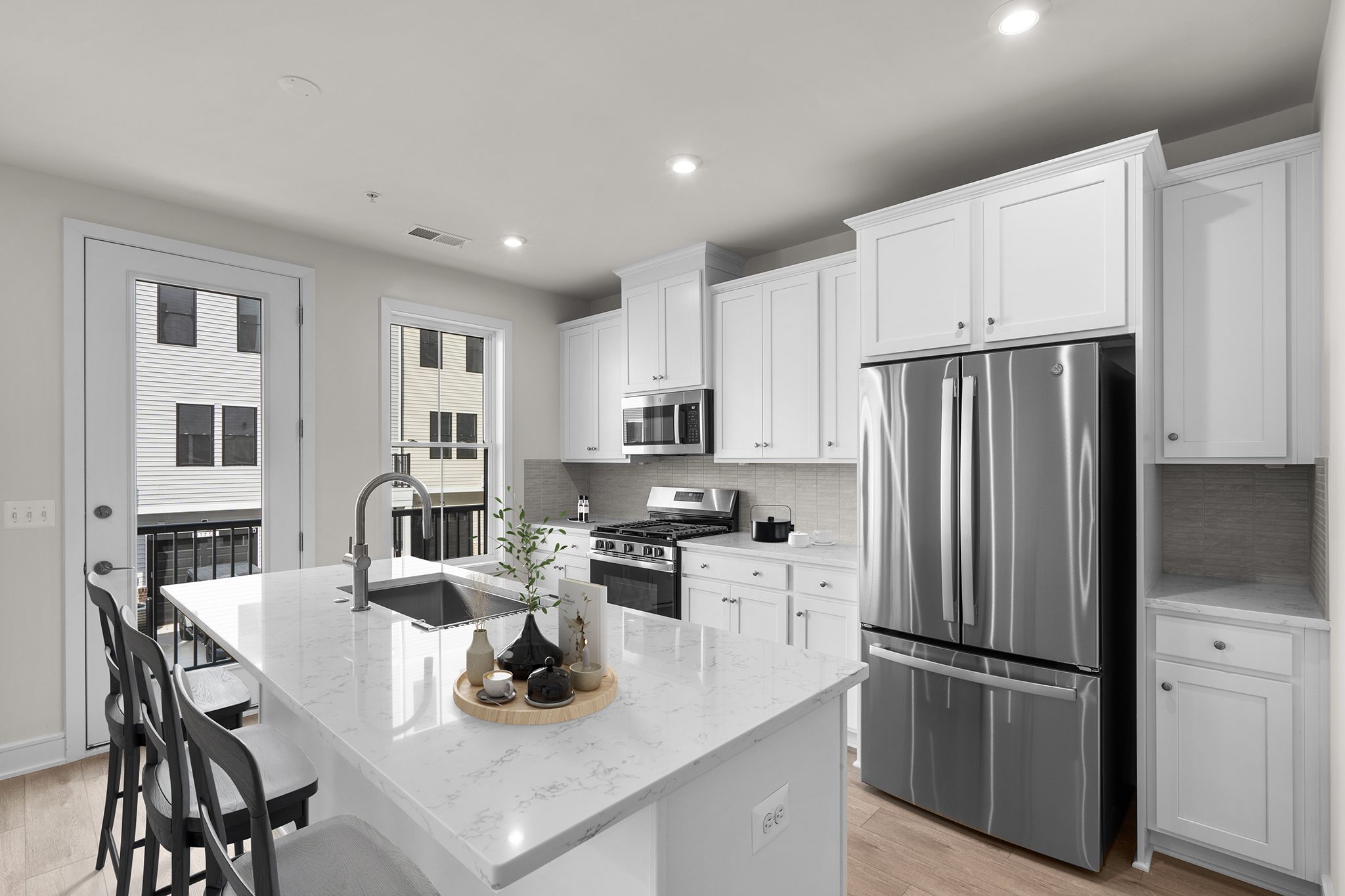 Cameron 24-R1-RT - Homesite 180, Townhome-style Condominium with Rooftop Terrace, Demott & Silver, Located in Broadlands, VA