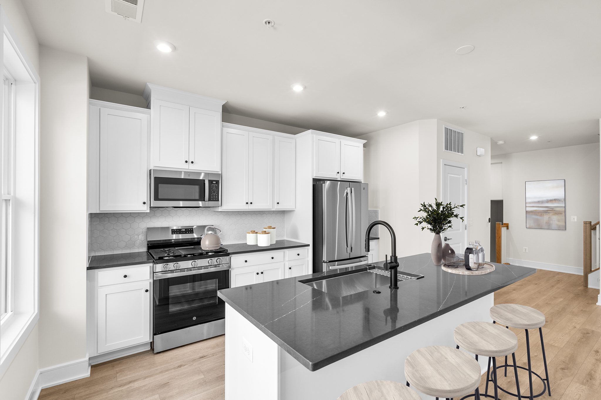 Cameron 24-R1-RT - Homesite 182, Townhome-style Condominium with Rooftop Terrace, Demott & Silver, Located in Broadlands, VA