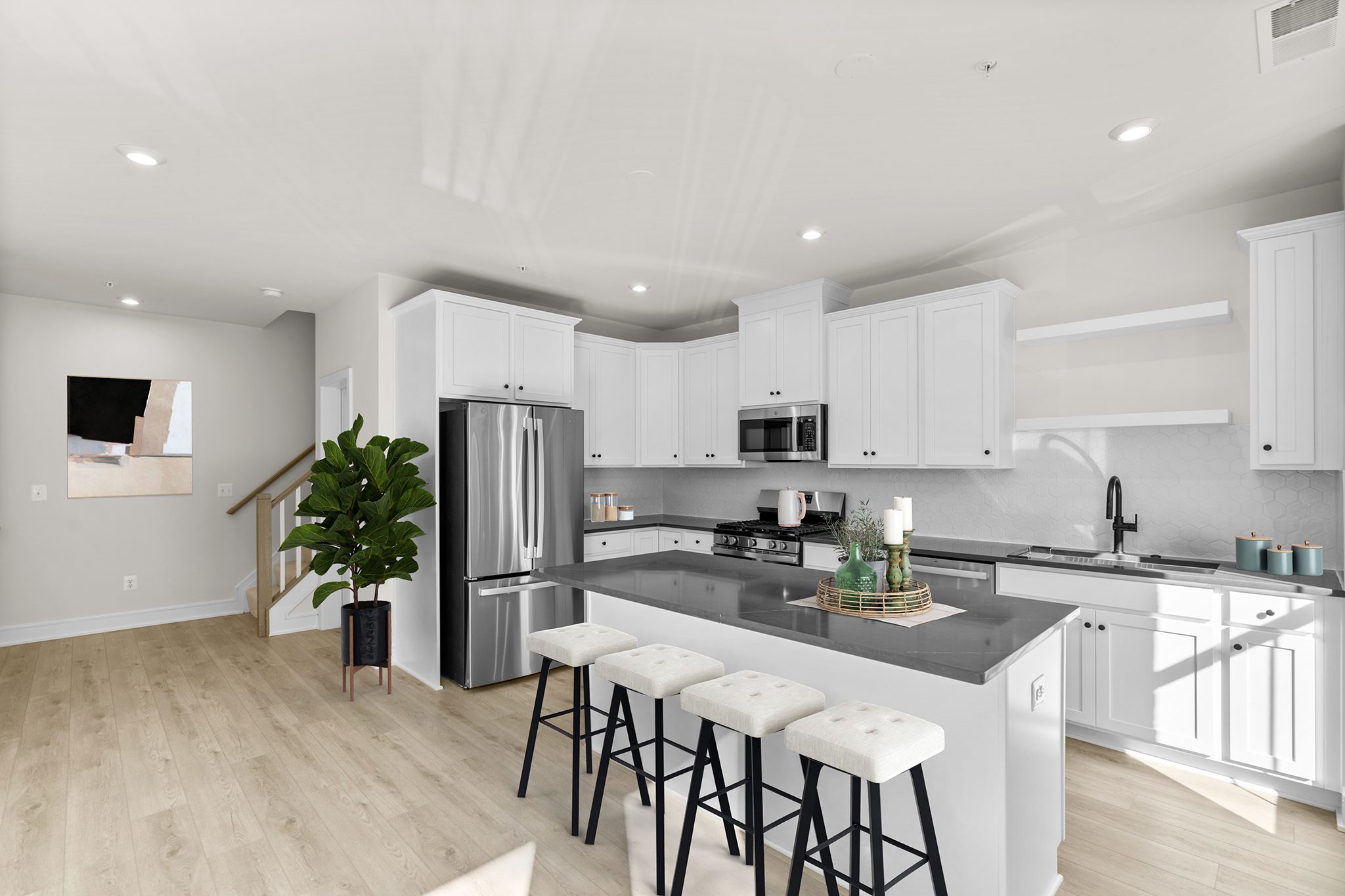 Collier 24-R1-RT - Homesite 177, Townhome-style Condominium, Demott & Silver, Located in Broadlands, VA