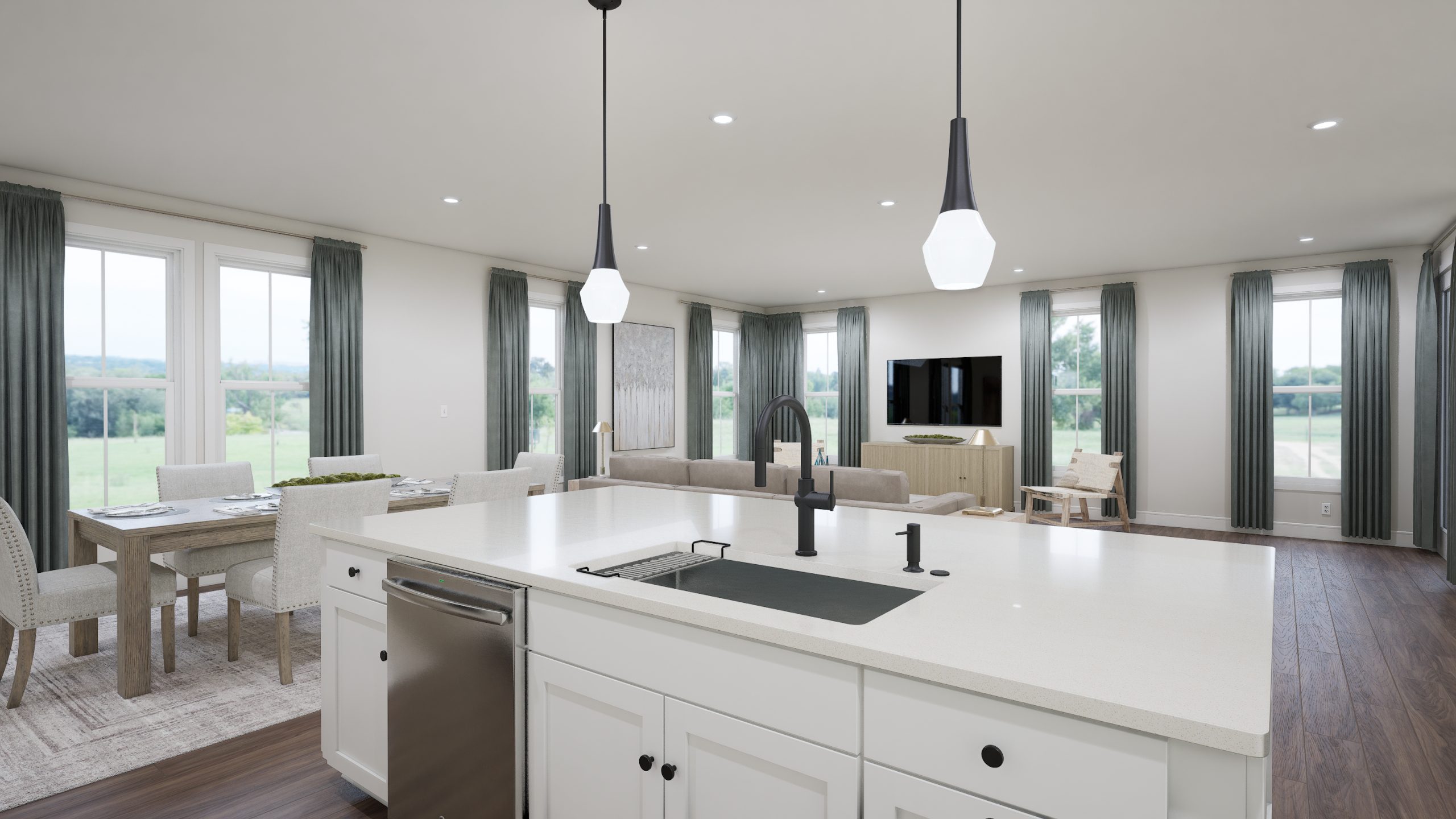 Stone 36-F2 - Homesite 3501, Single Family Home, West Park IV, Located in Brambleton, VA