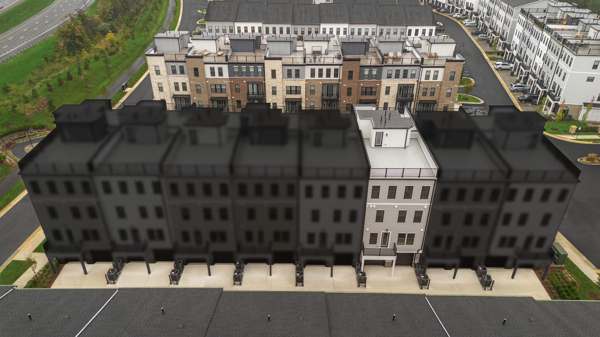 Cameron 24-R1-RT - Homesite 180, Townhome-style Condominium with Rooftop Terrace, Demott & Silver, Located in Broadlands, VA