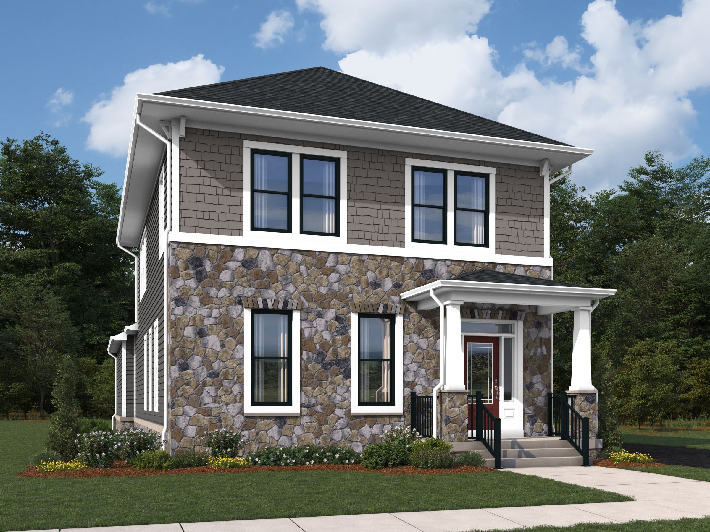 Sadie 29-S2 - Homesite 136, Single Family Home, Heritage at Marshall, Located in Marshall, VA