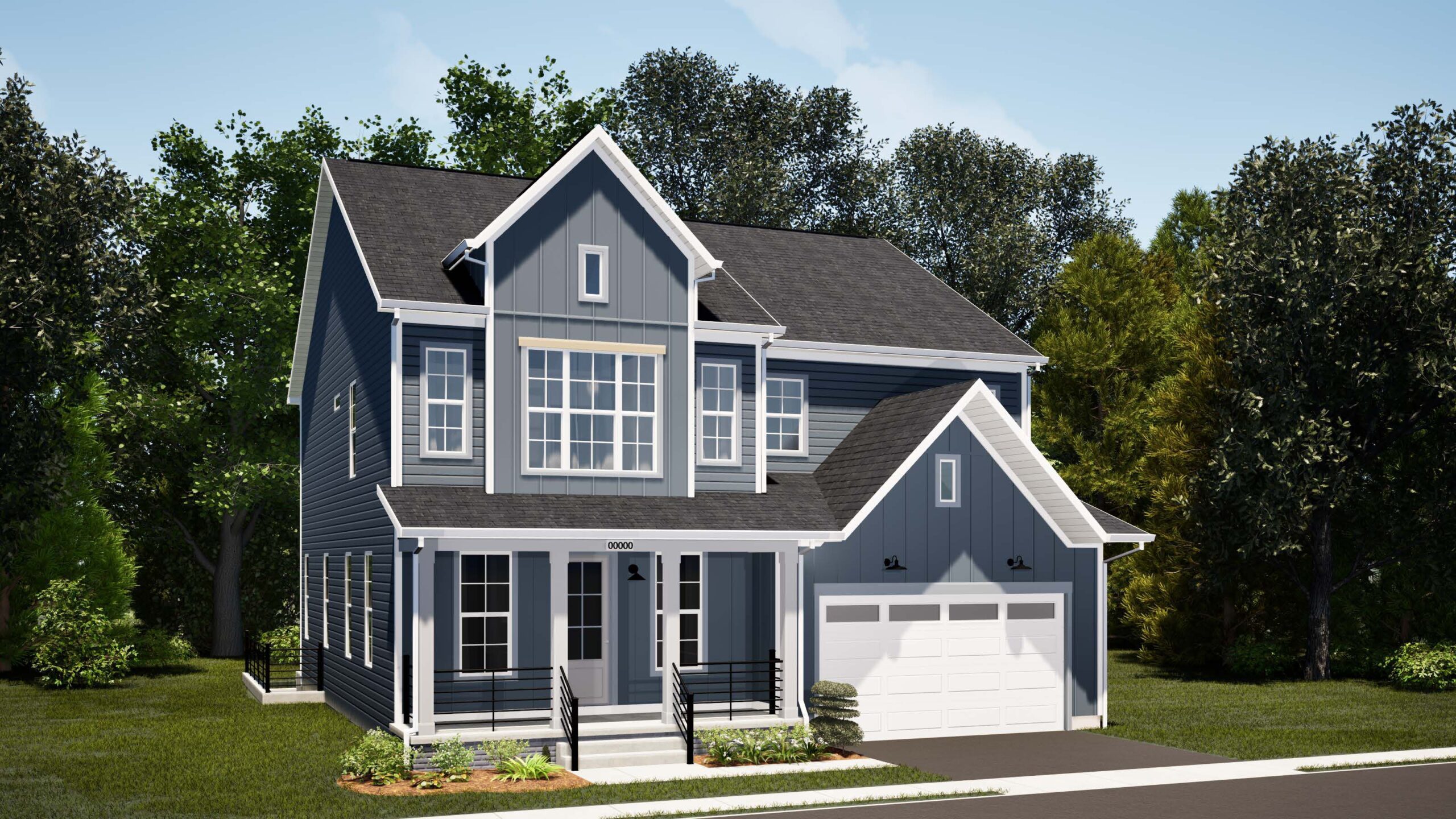 Sheldon 40-F2, Townhome, Snowden Bridge, Located in Stephenson, Virginia