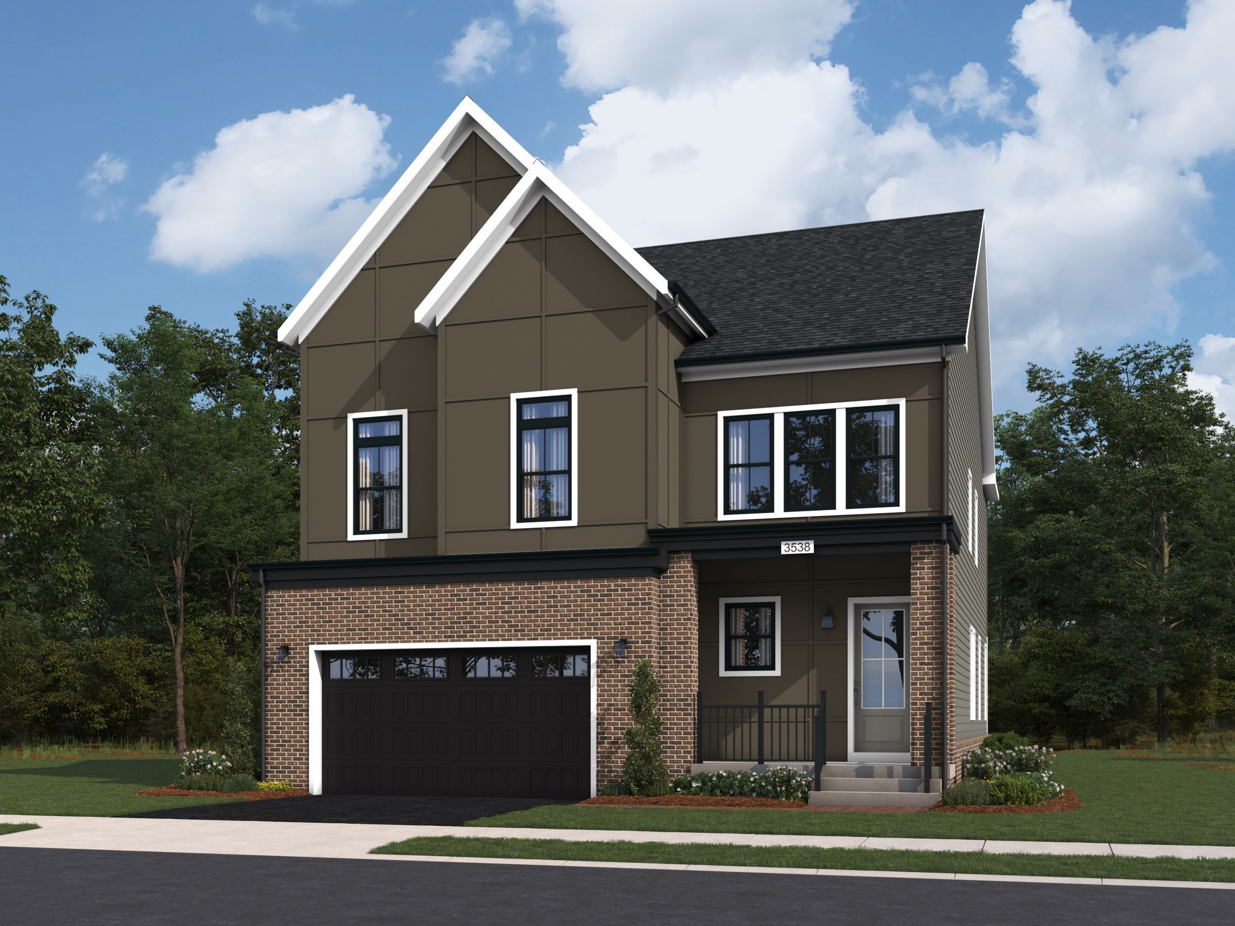 Stone 36-F2 - Homesite 3501, Single Family Home, West Park IV, Located in Brambleton, VA