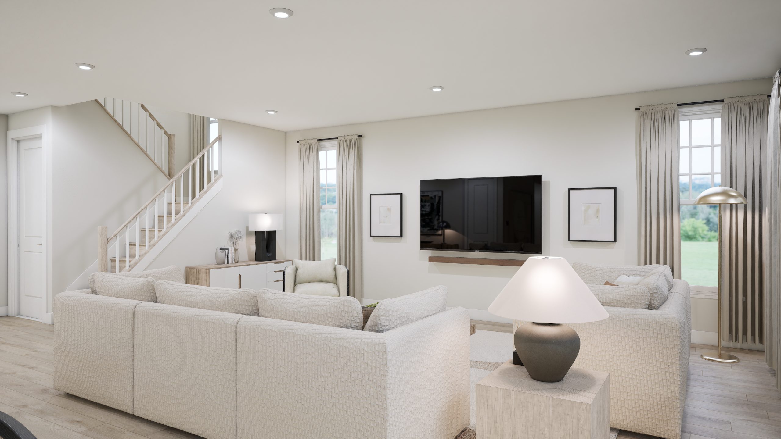 Stella 55-F2 - Homesite 124, Single Family Home, Heritage at Marshall, Located in Marshall, VA