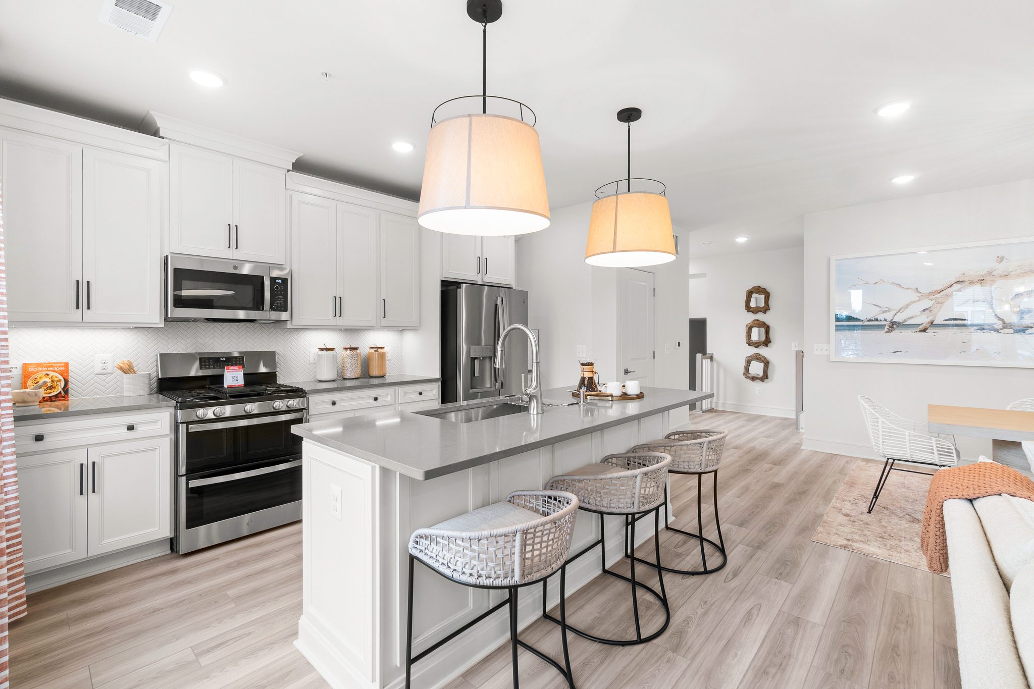 Cameron 24-R1-RT - Homesite 90, Townhome-style Condominium with Rooftop Terrace, Demott & Silver, Located in Broadlands, VA